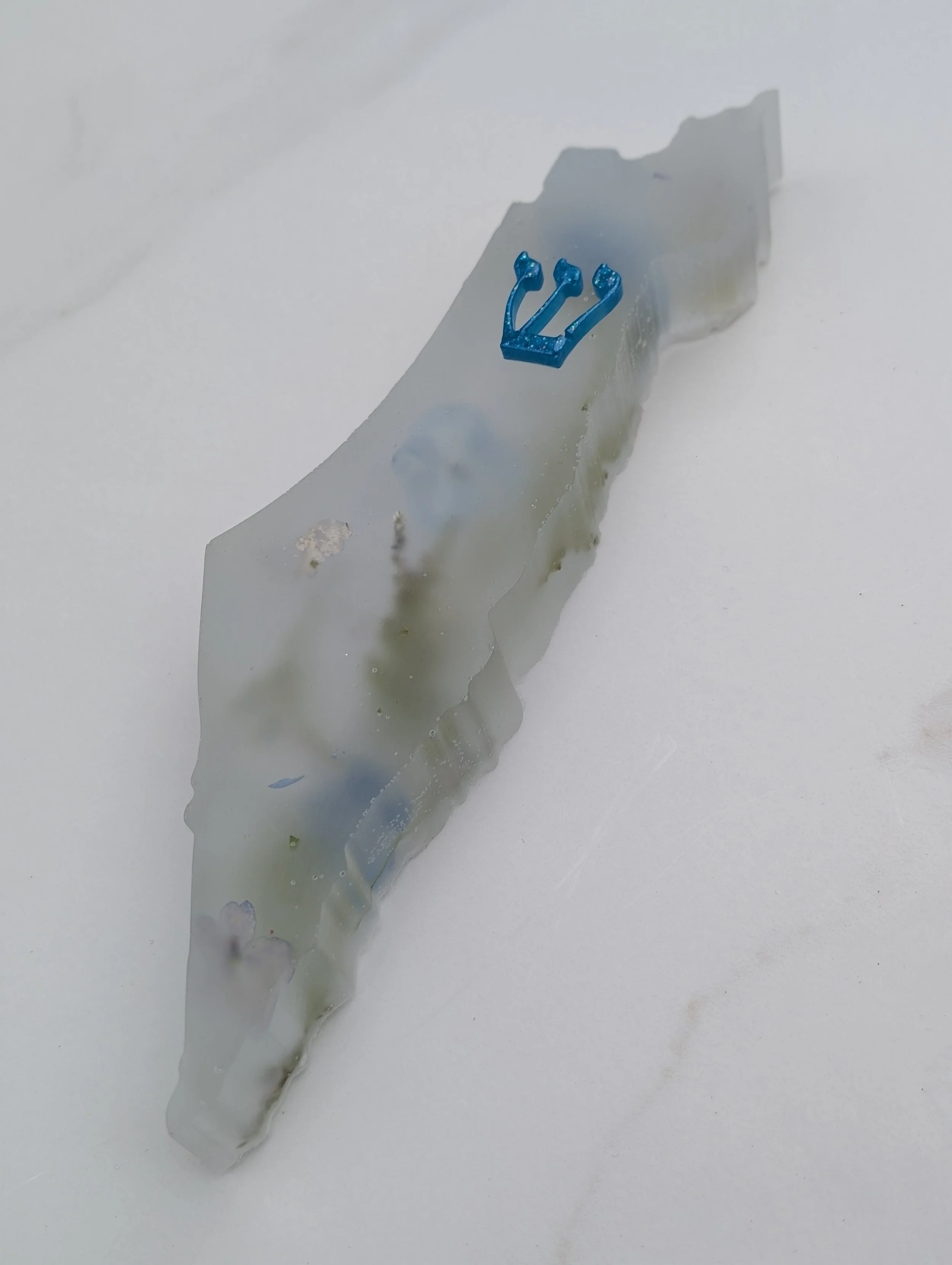 Morning Mist Israel Mezuzah