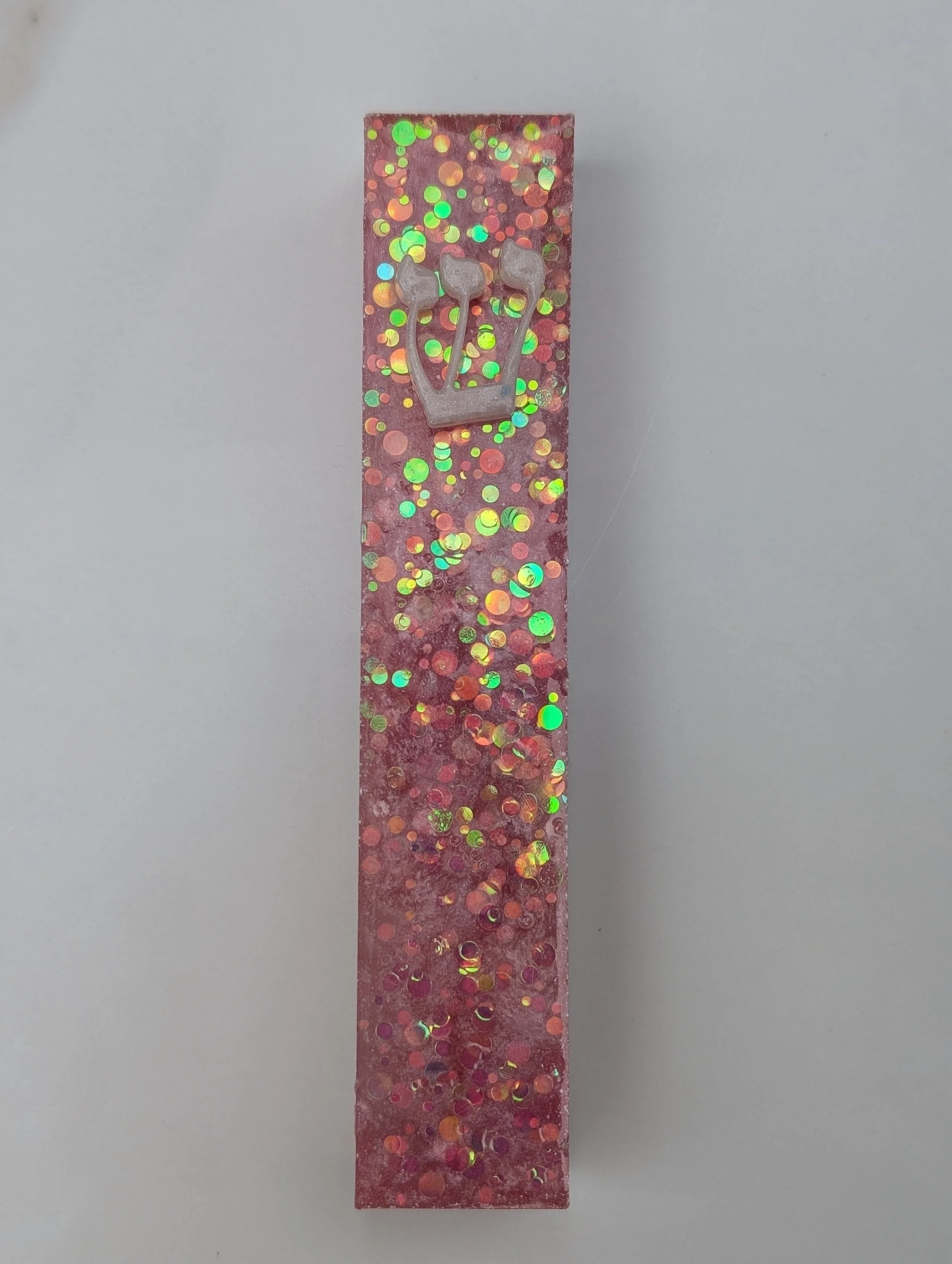 Rose Spark Mezuzah