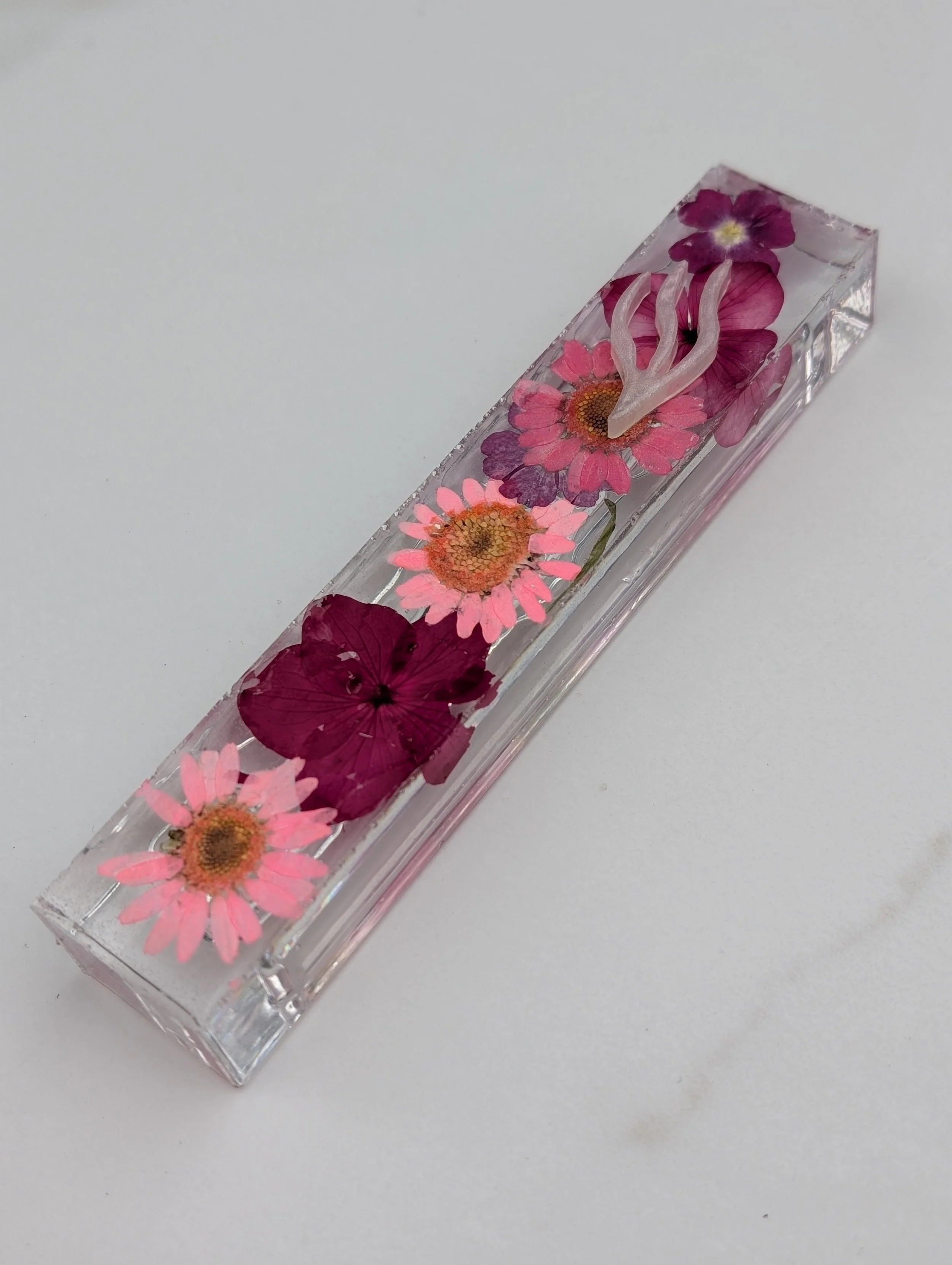 Blush Garden Mezuzah