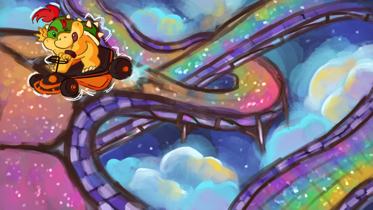 Digital Youtube Thumbnail Illustration; Procreate