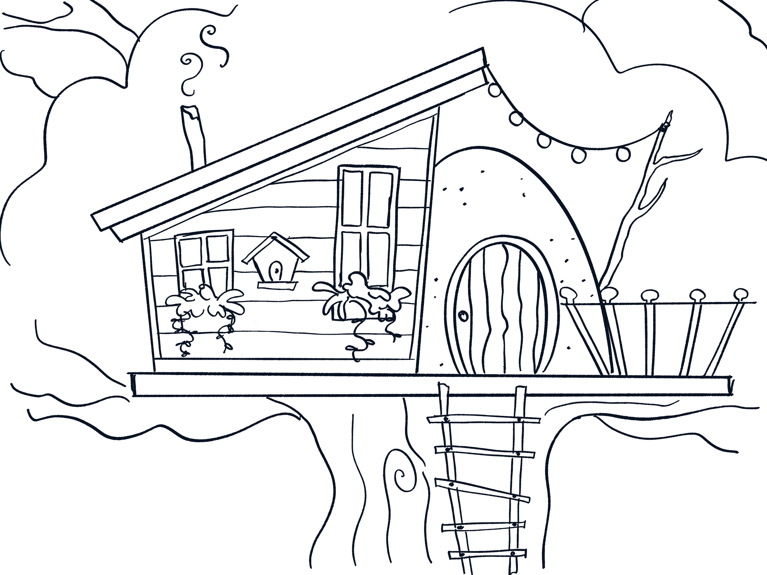 Exterior concept art