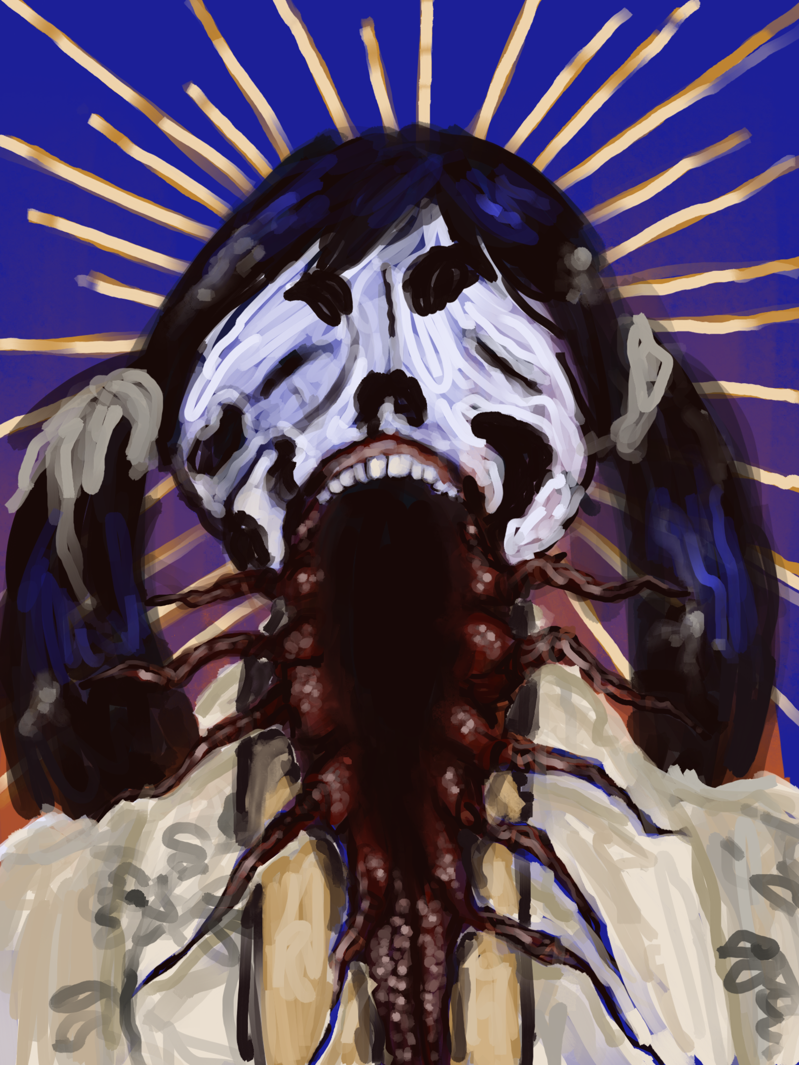 Silent Hill F Fan Art; Procreate