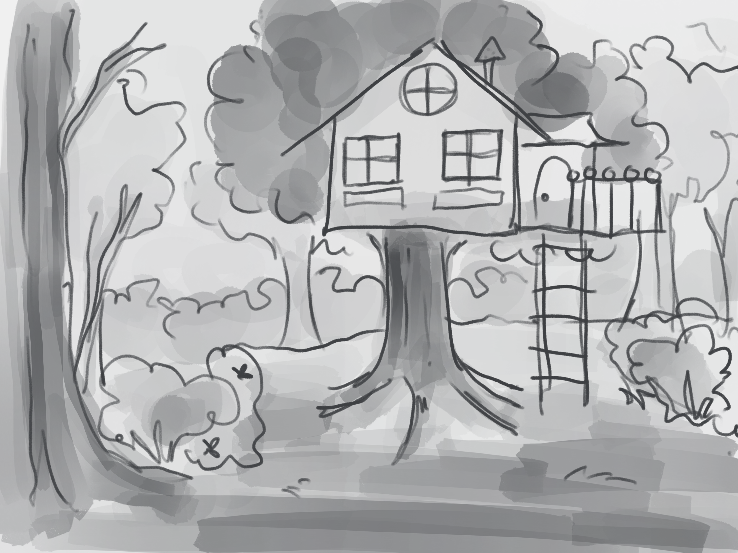 Exterior concept art