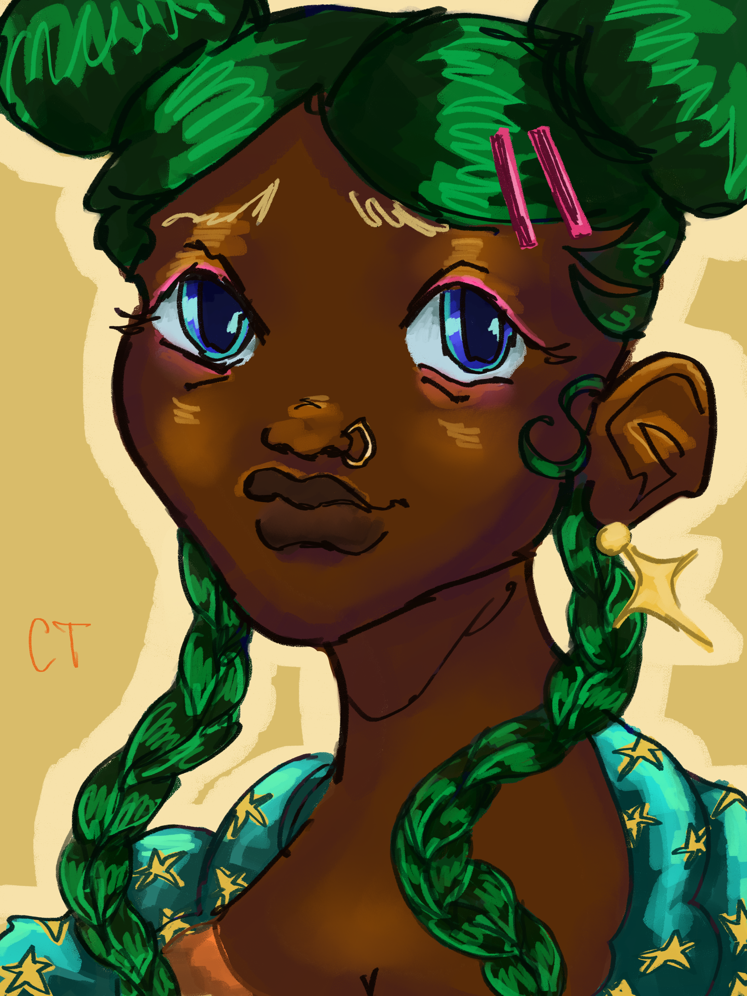 Digital Portrait; Procreate