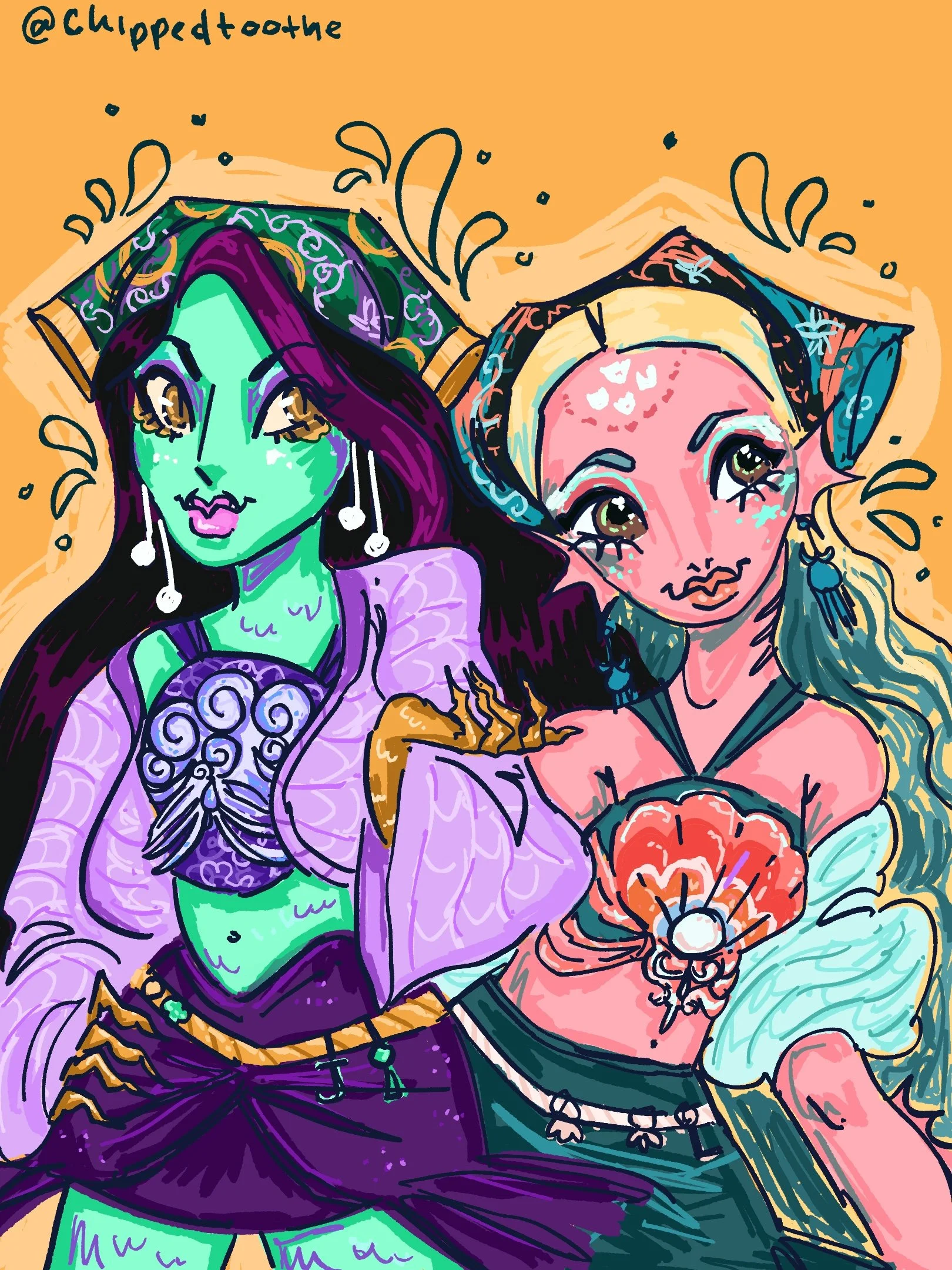 Monster High Fan Art; Procreate