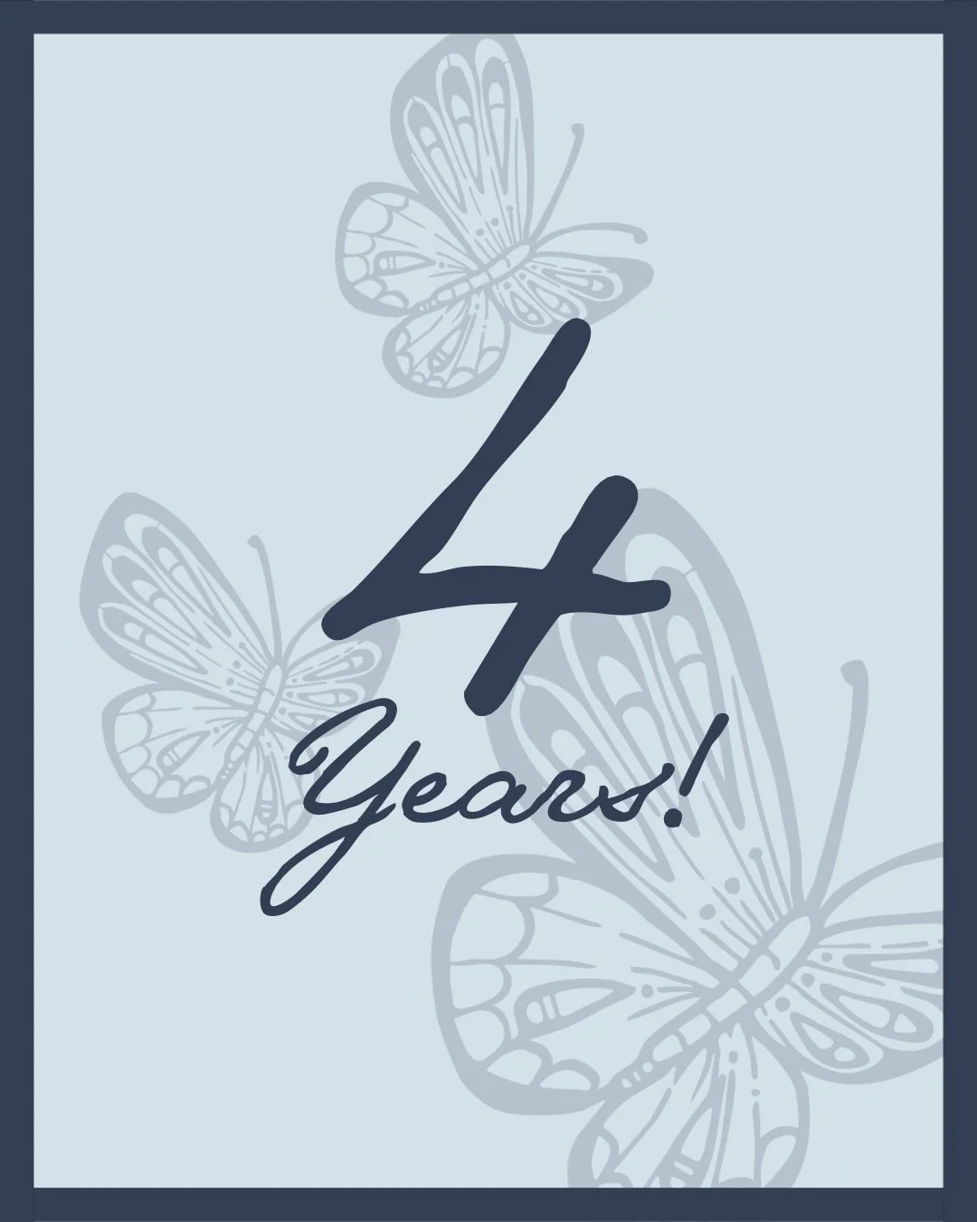 FOUR YEARS!! 🦋

This journey has been my biggest blessing! So happy to celebrate another year of creating!

Ephesians 2:10🤍

#artist #smallbusinessowner #birthday #celebrate #trending