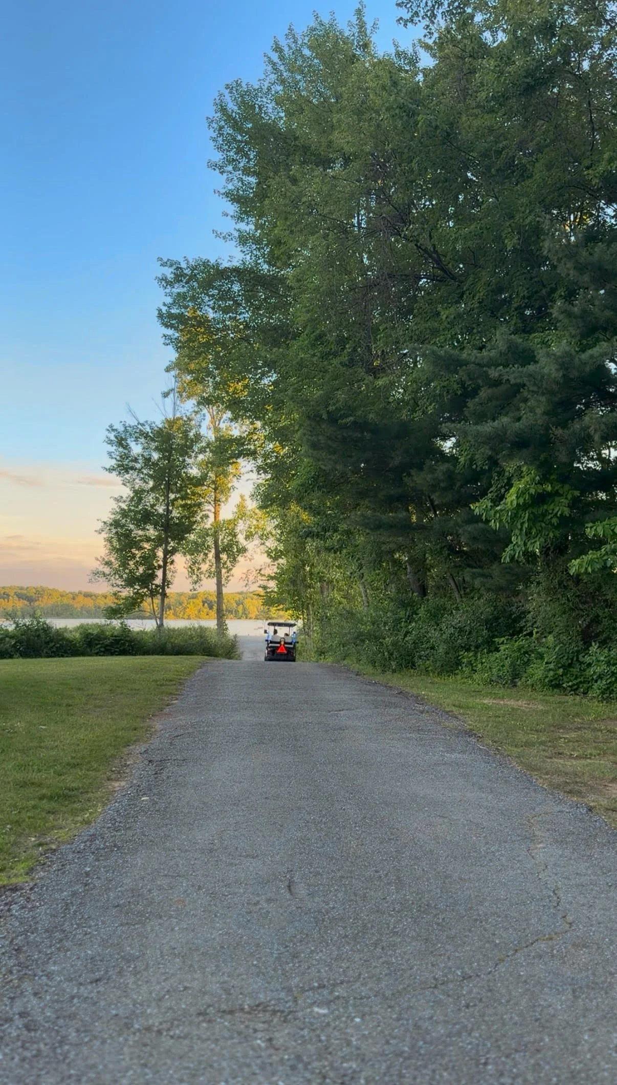 Golf Cart at Dumont Lake
