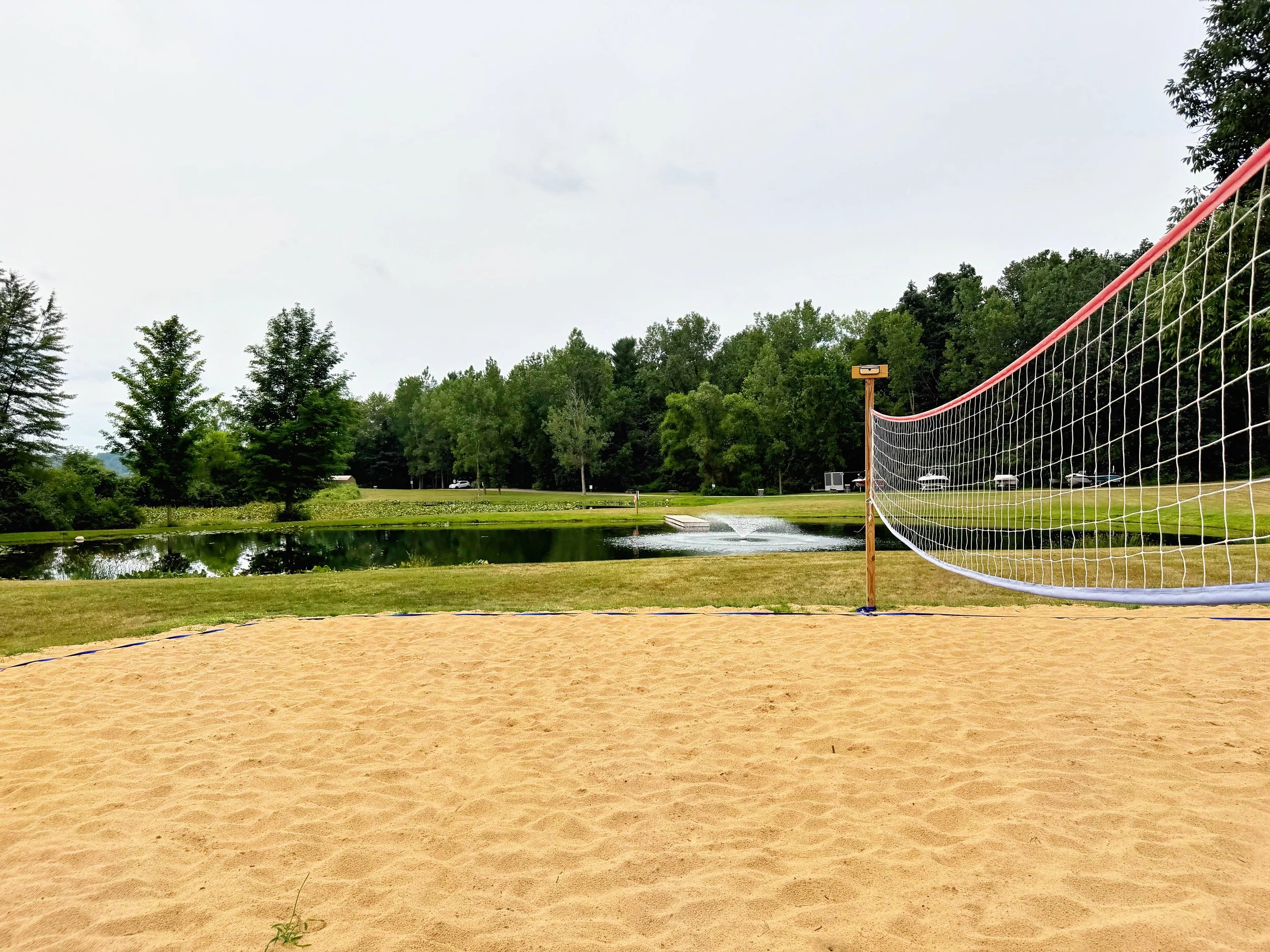 Volleyball at Dumont Lake