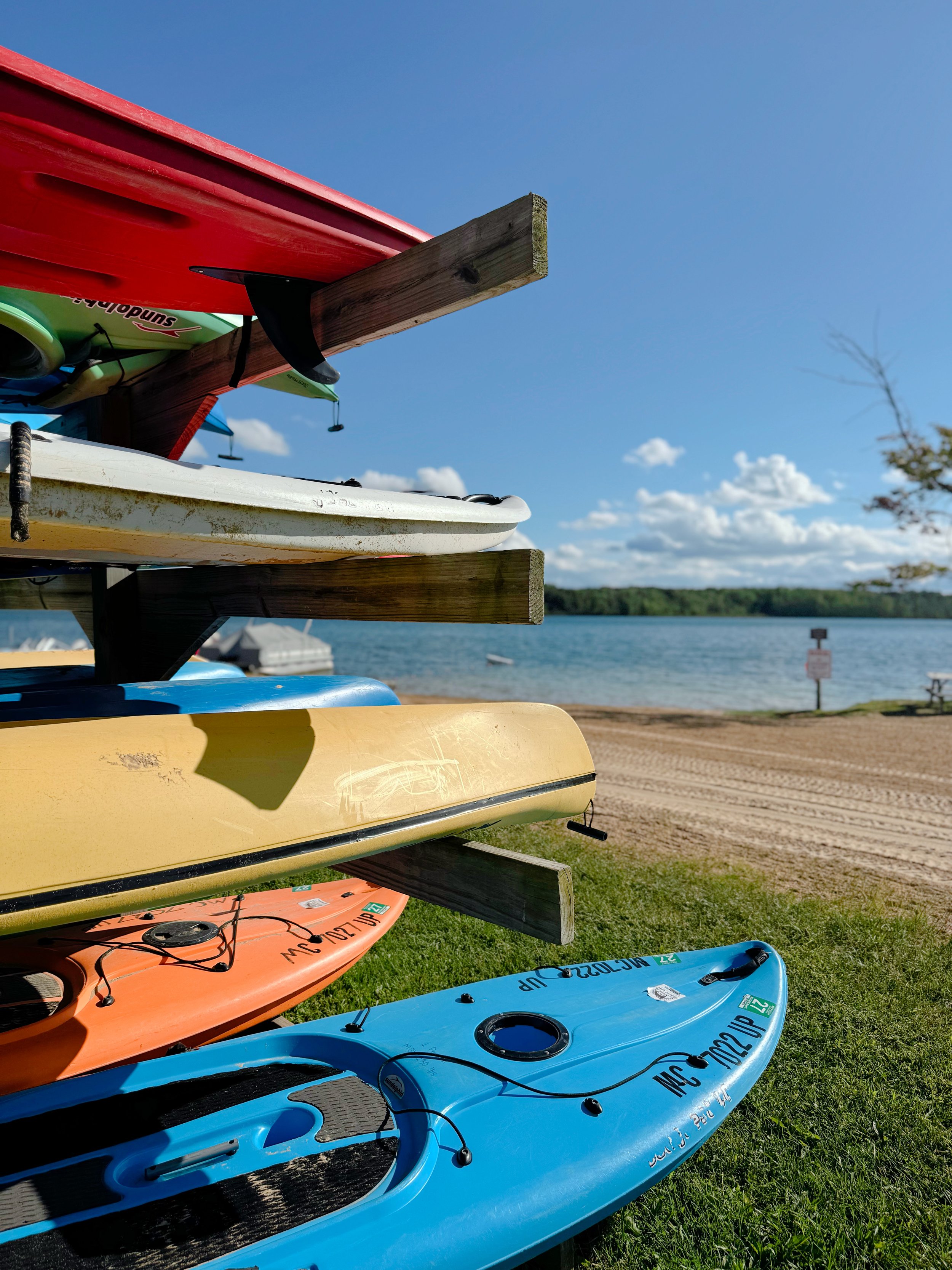 Kayaking at Dumont Lake