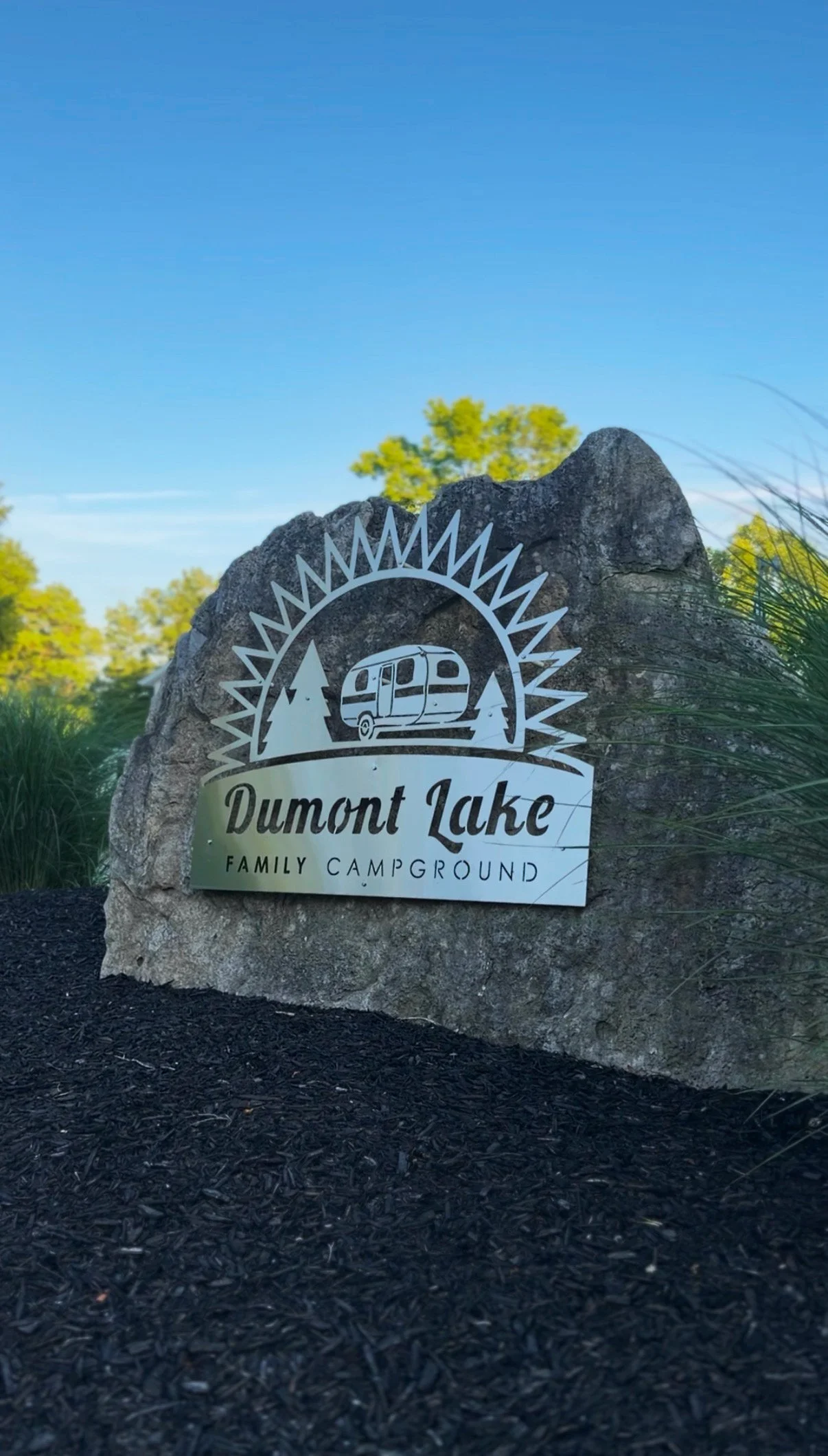 Dumont Lake Family Campground Entrance