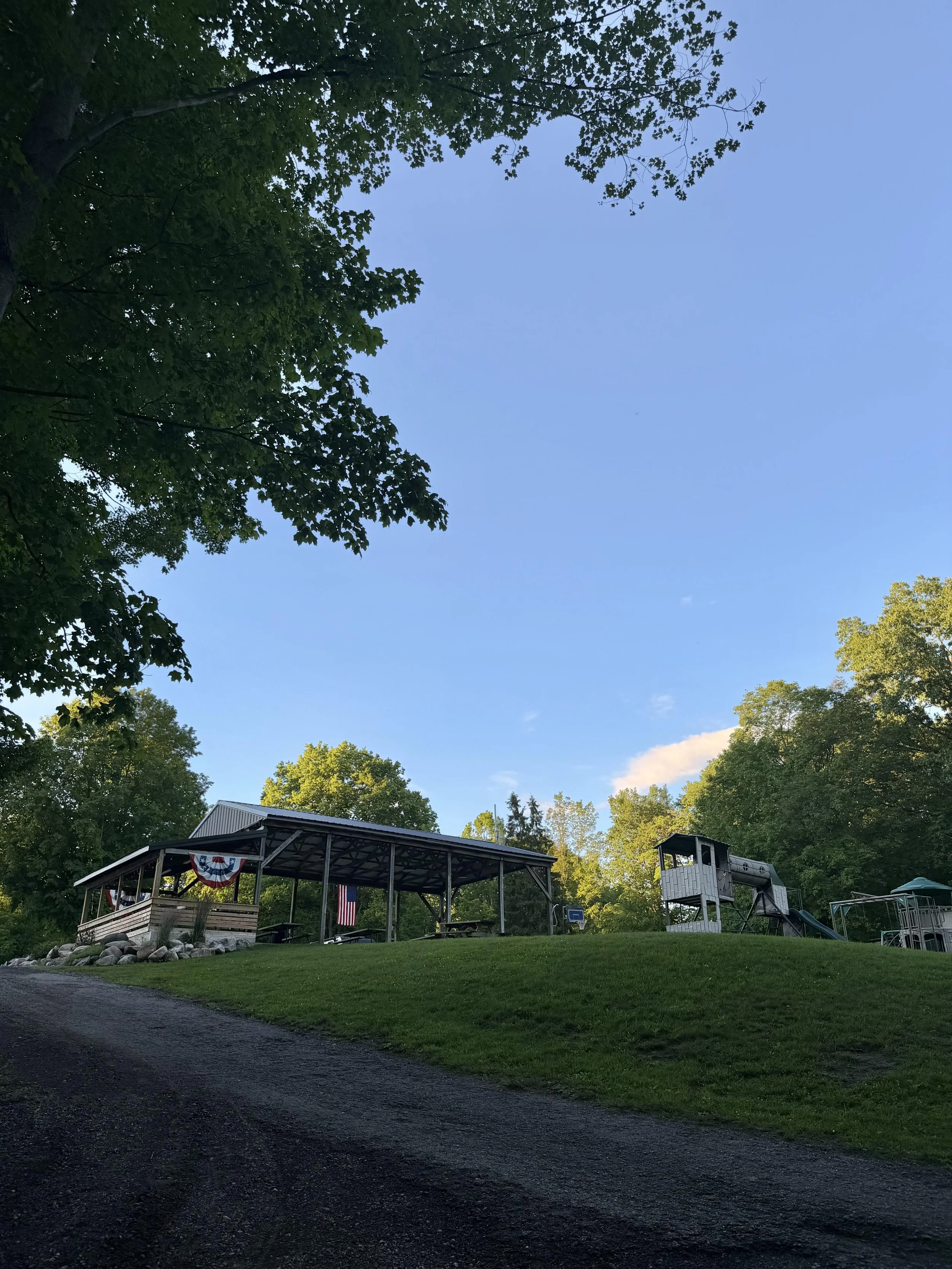 Pavilion at Dumont Lake