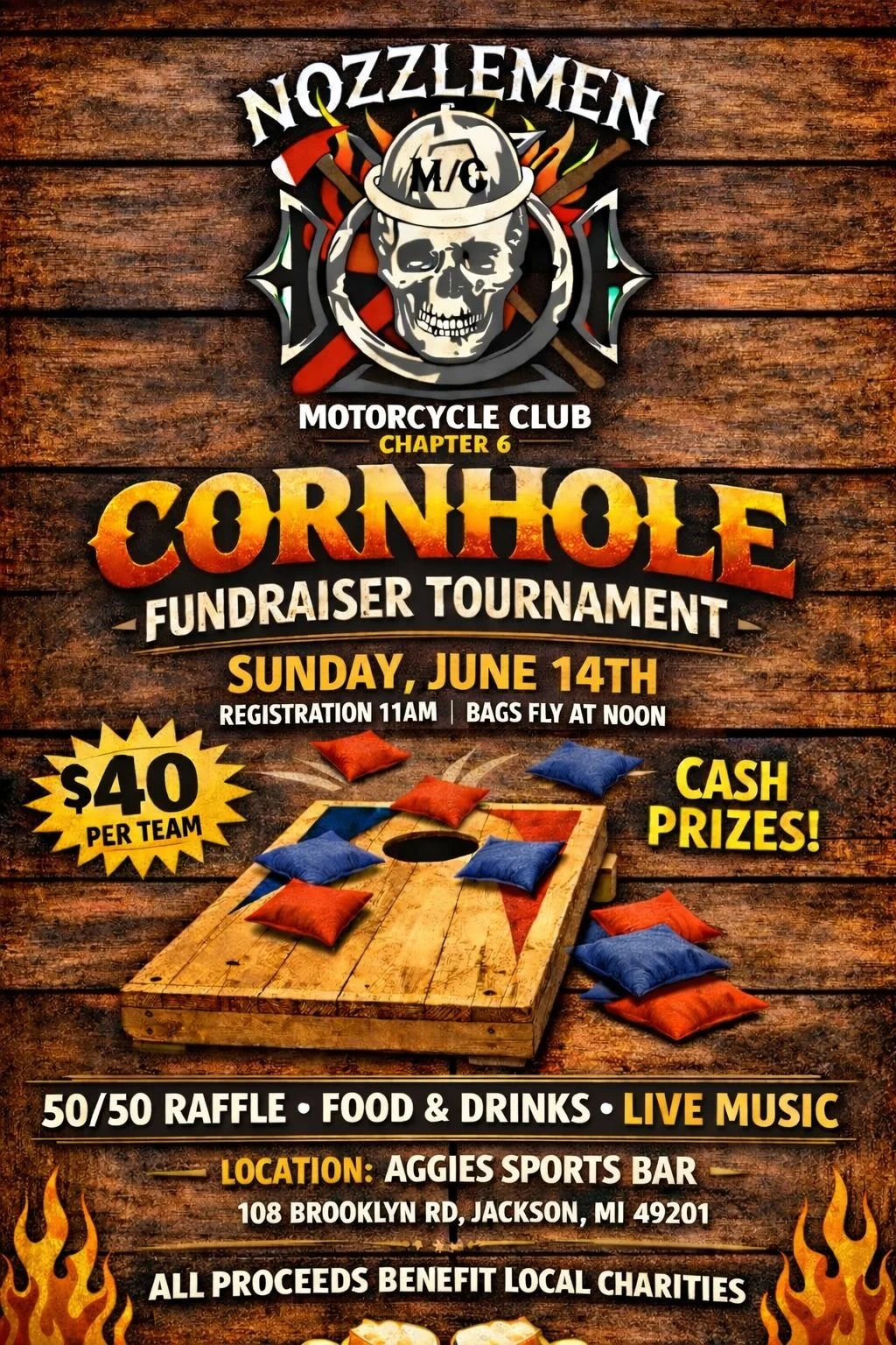 Cornhole tournament