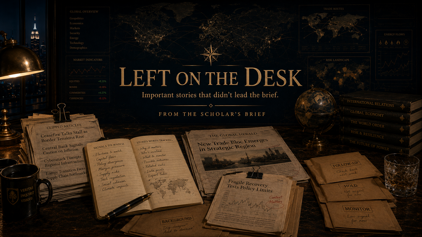 Left On The Desk
