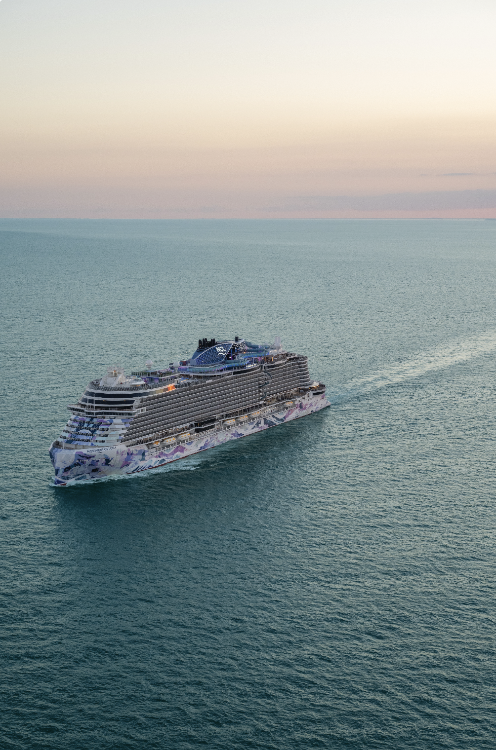 Norwegian Luna Architectural Photoshoot