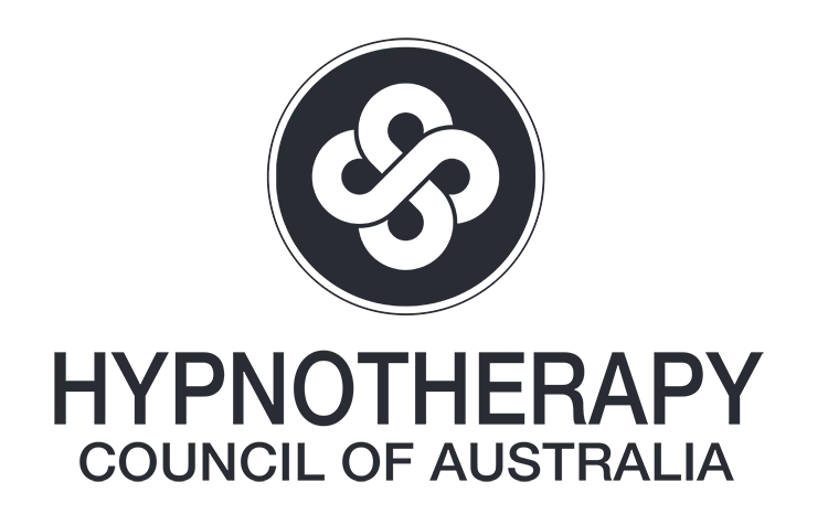 Logo for Hypnotherapy Council of Australia, Rachel Perry