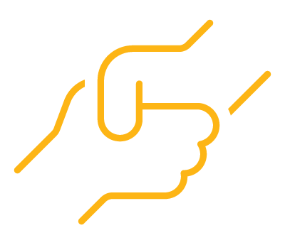handshake support icon