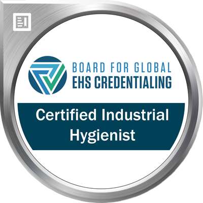 certified industrial hygienist badge