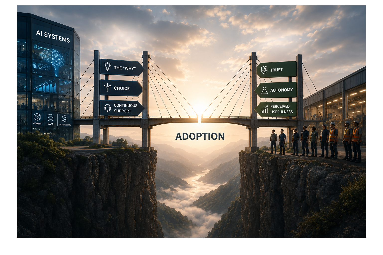 Employer Employee AI Bridge to Adoption