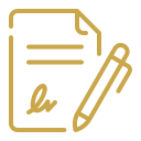 Florida last will and testament icon