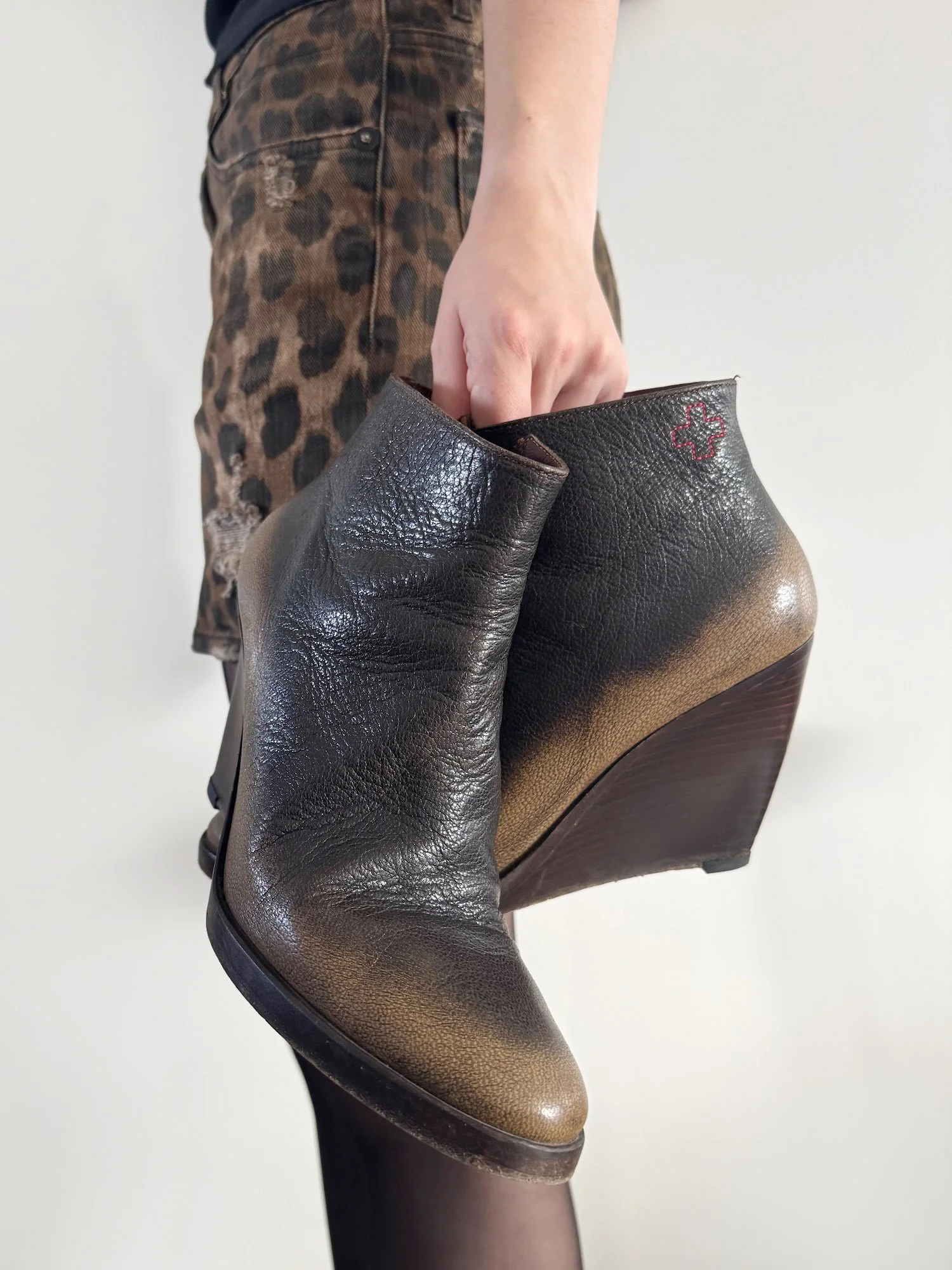 Vandevorst Wedge Boots