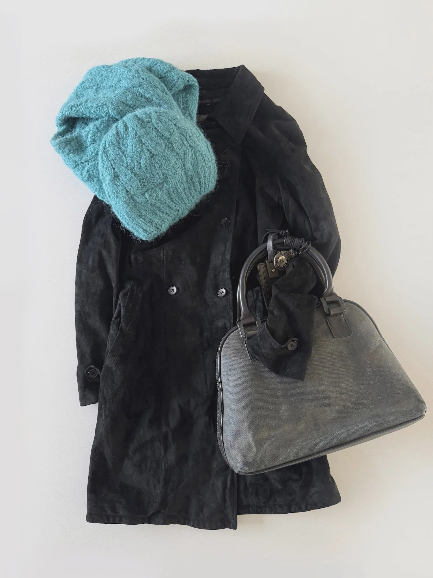Christian Peau Suede Coat