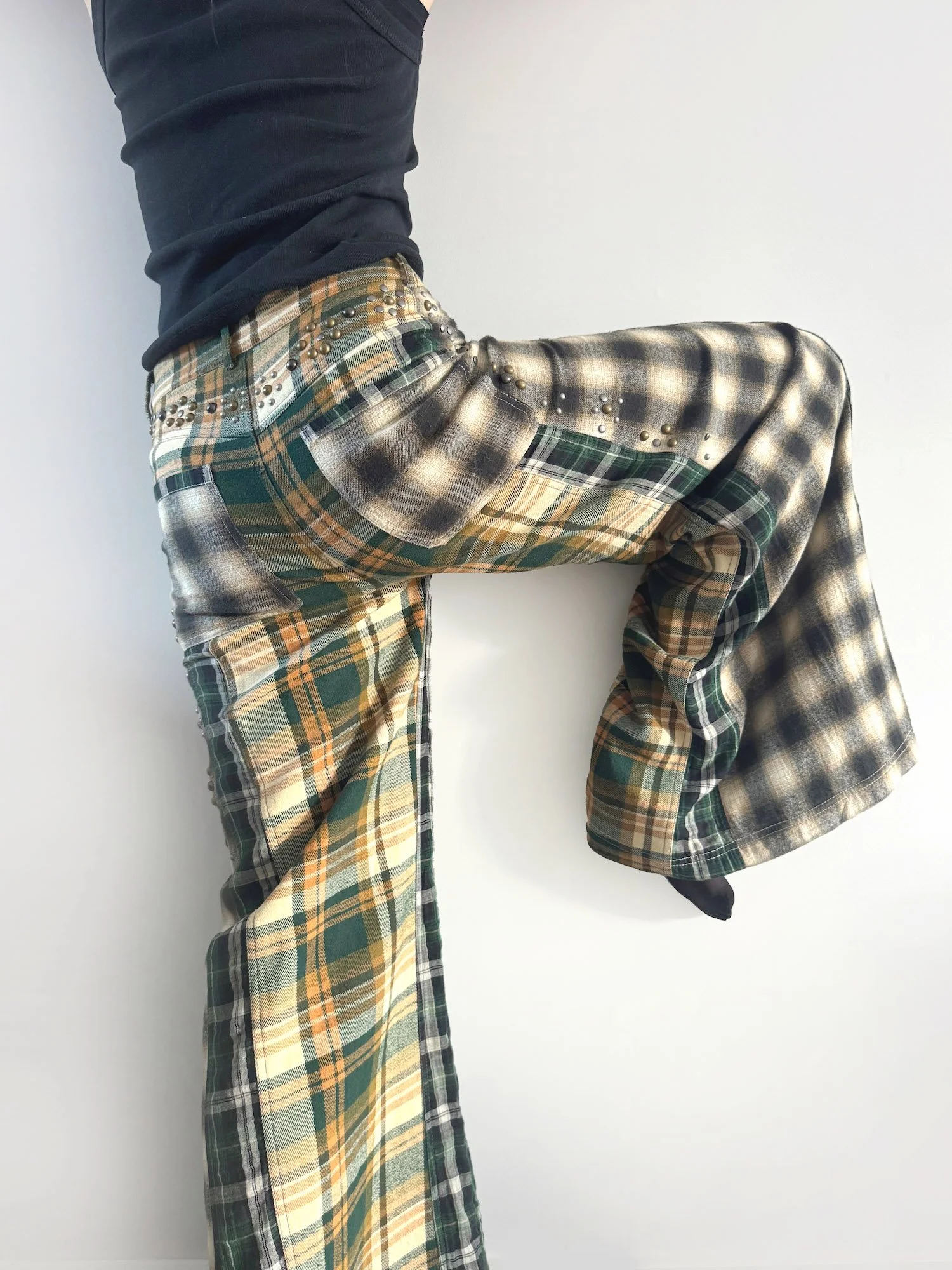 Free People Check Pant