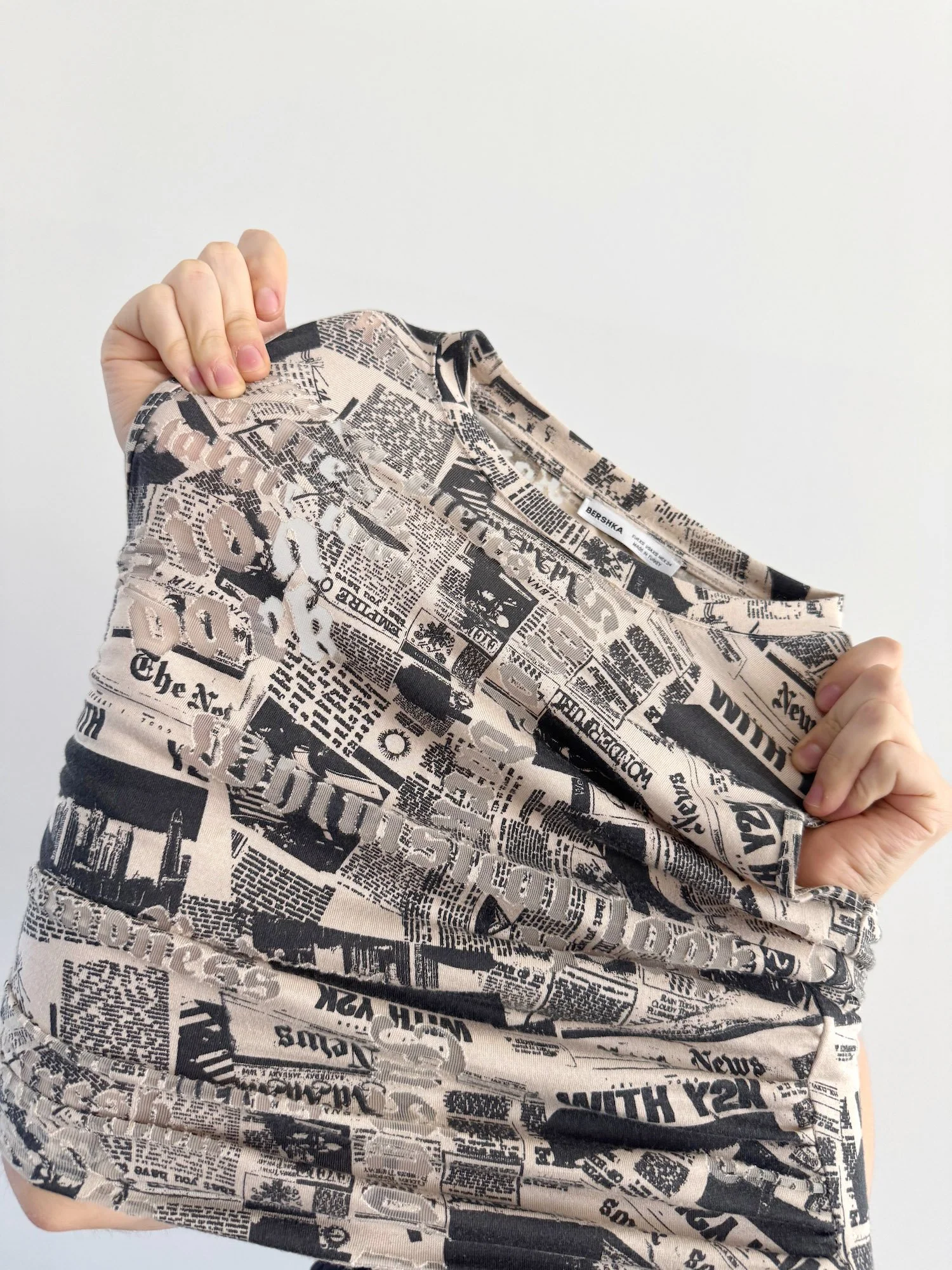 Bershka Ruche Side Tank