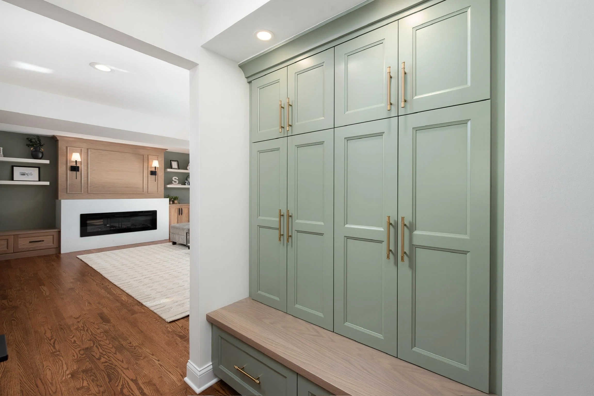 How We Turned an Unused Closet Into a Functional Family Mudroom