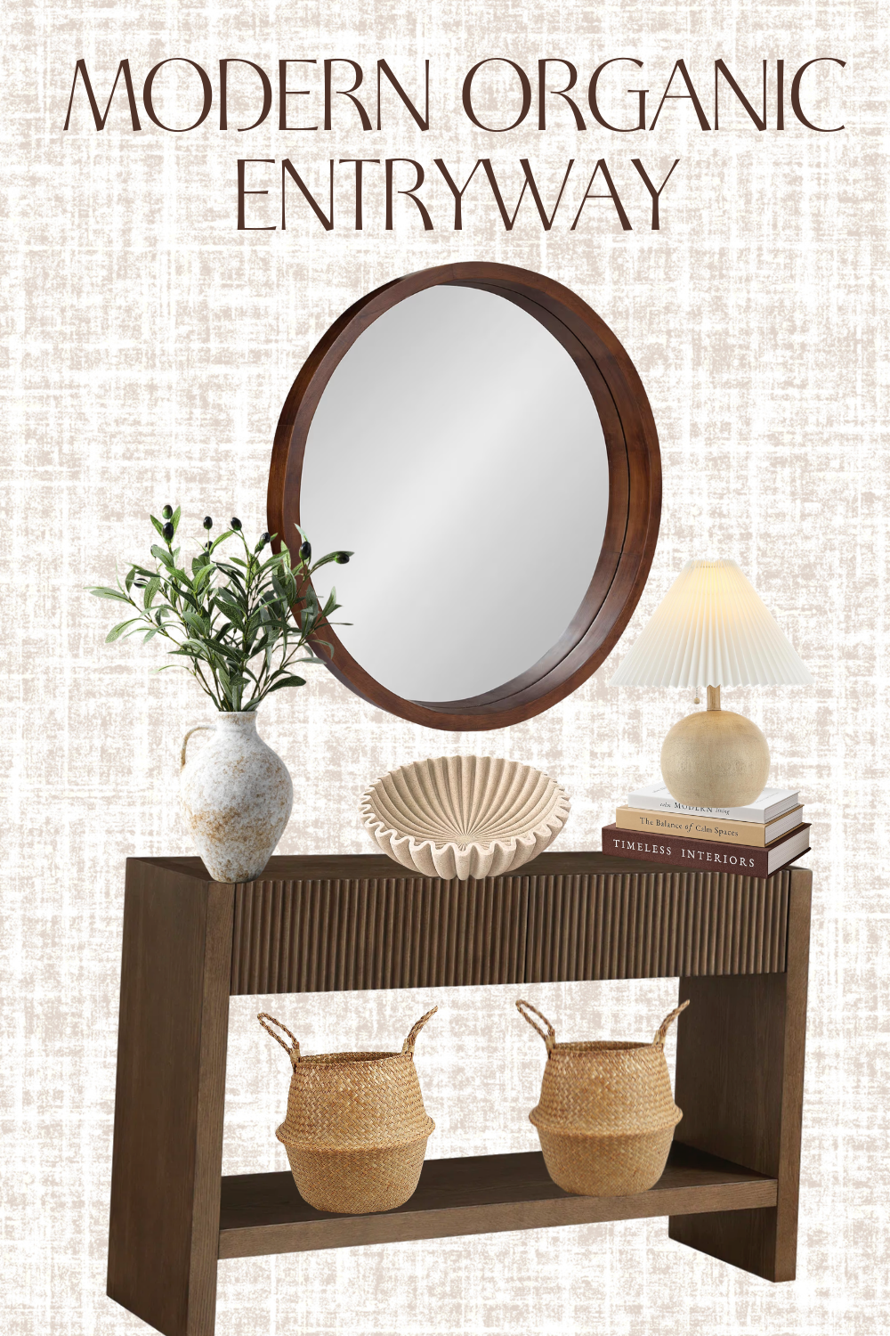 Entryway Table Decor Ideas for a Warm + Welcoming Home