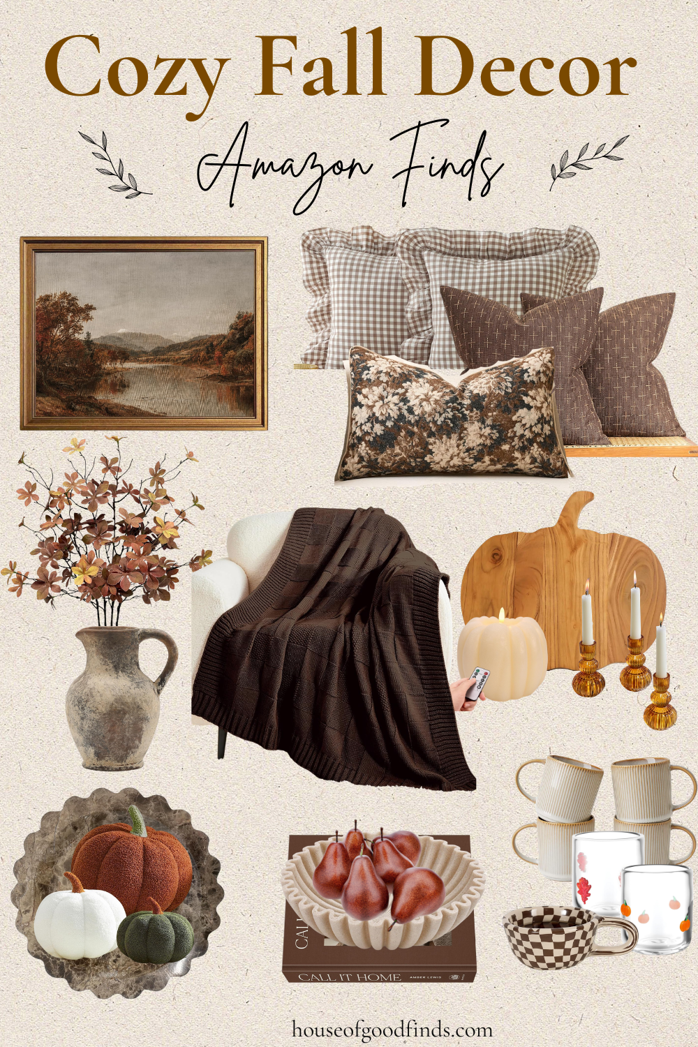 20 Cozy Fall Decor Amazon Finds