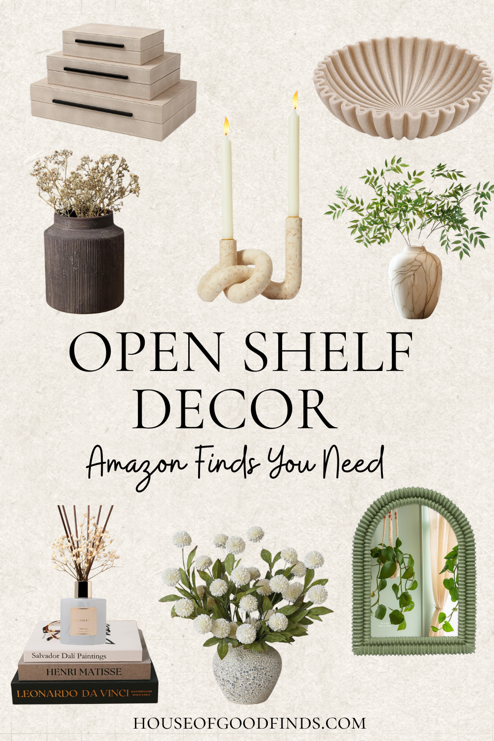 9 Amazon Open Shelf Decor Finds for Effortless Shelf Styling