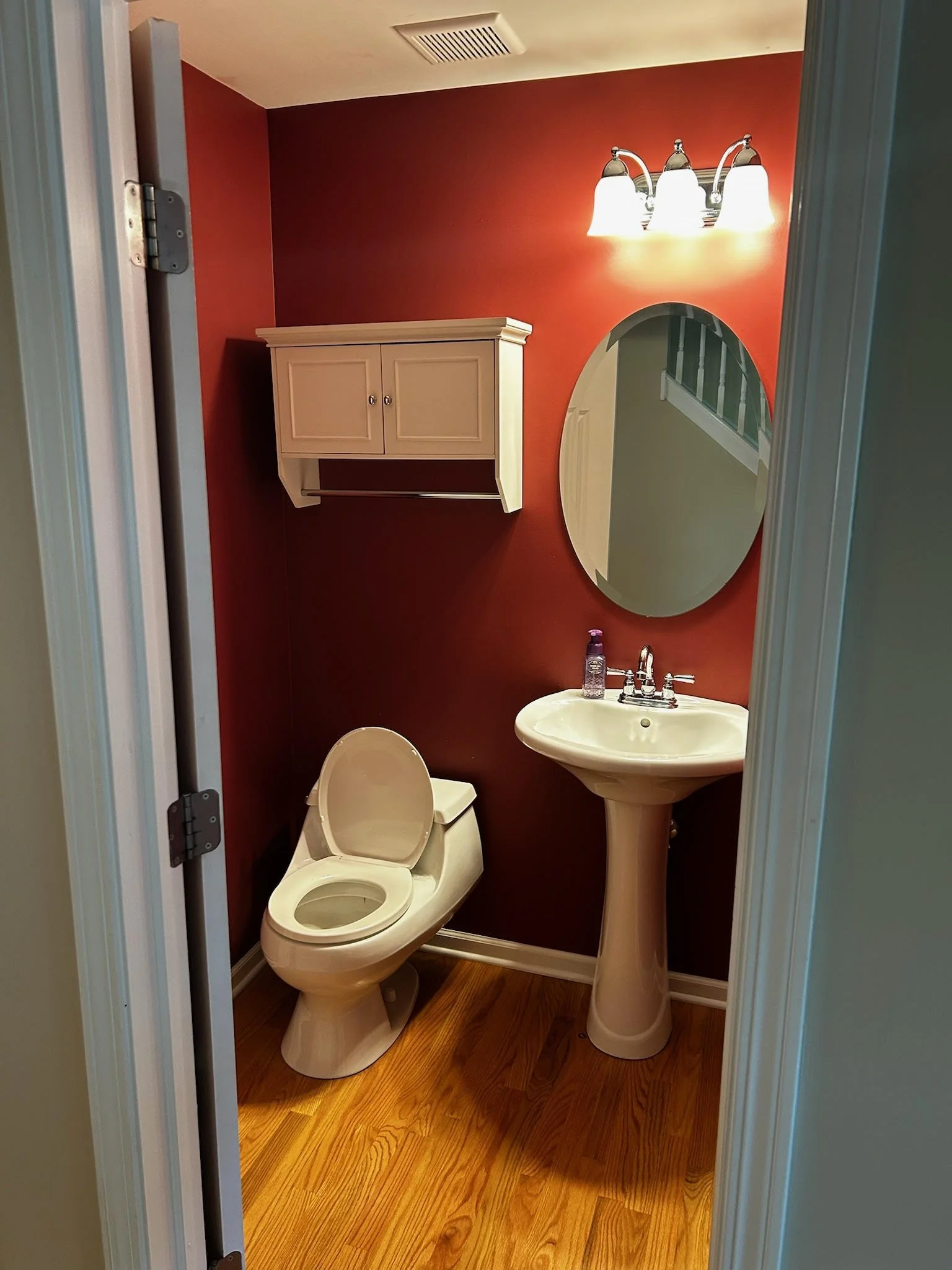 Powder Room Before