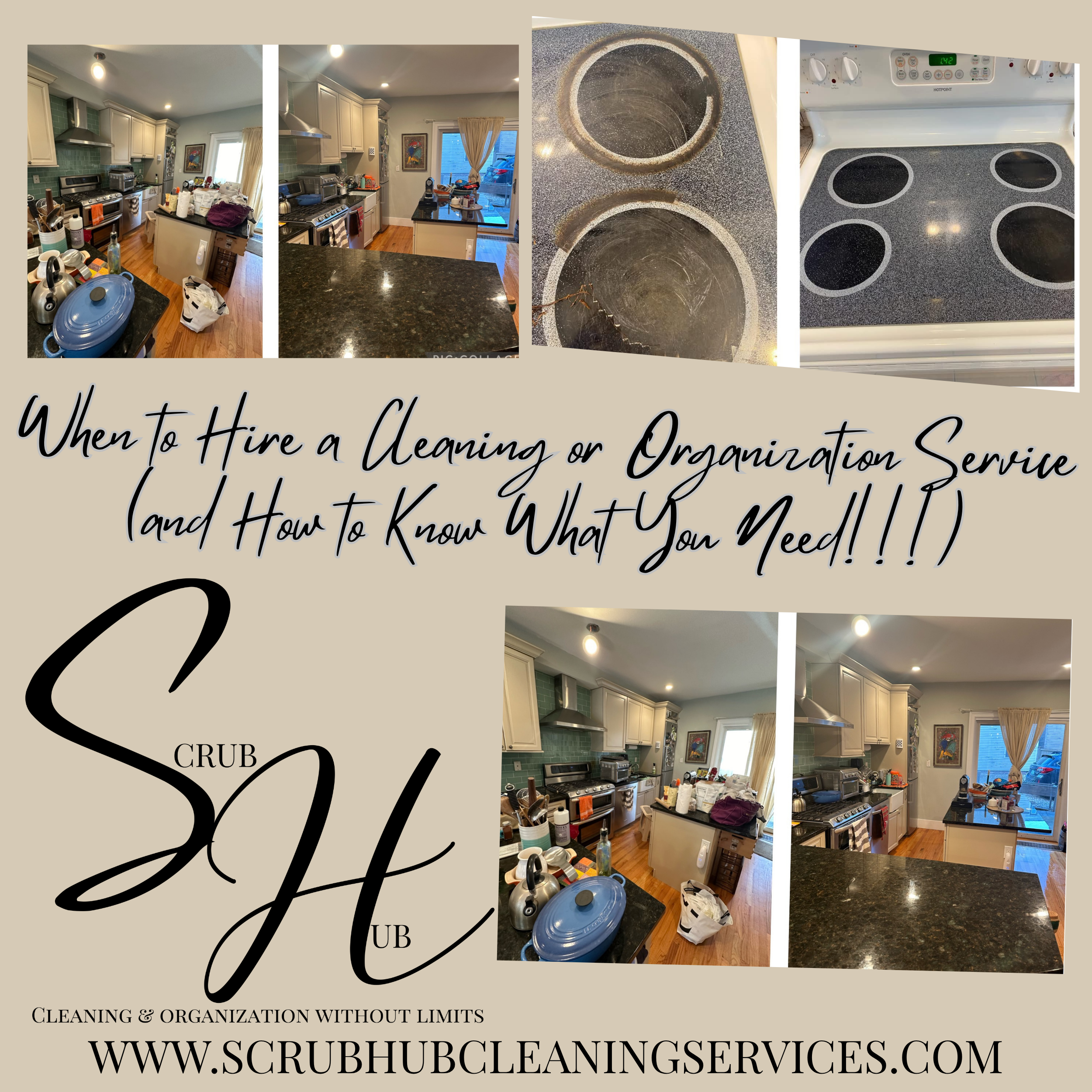 When to Hire a Cleaning or Organization Service (and How to Know What You Need!!!)