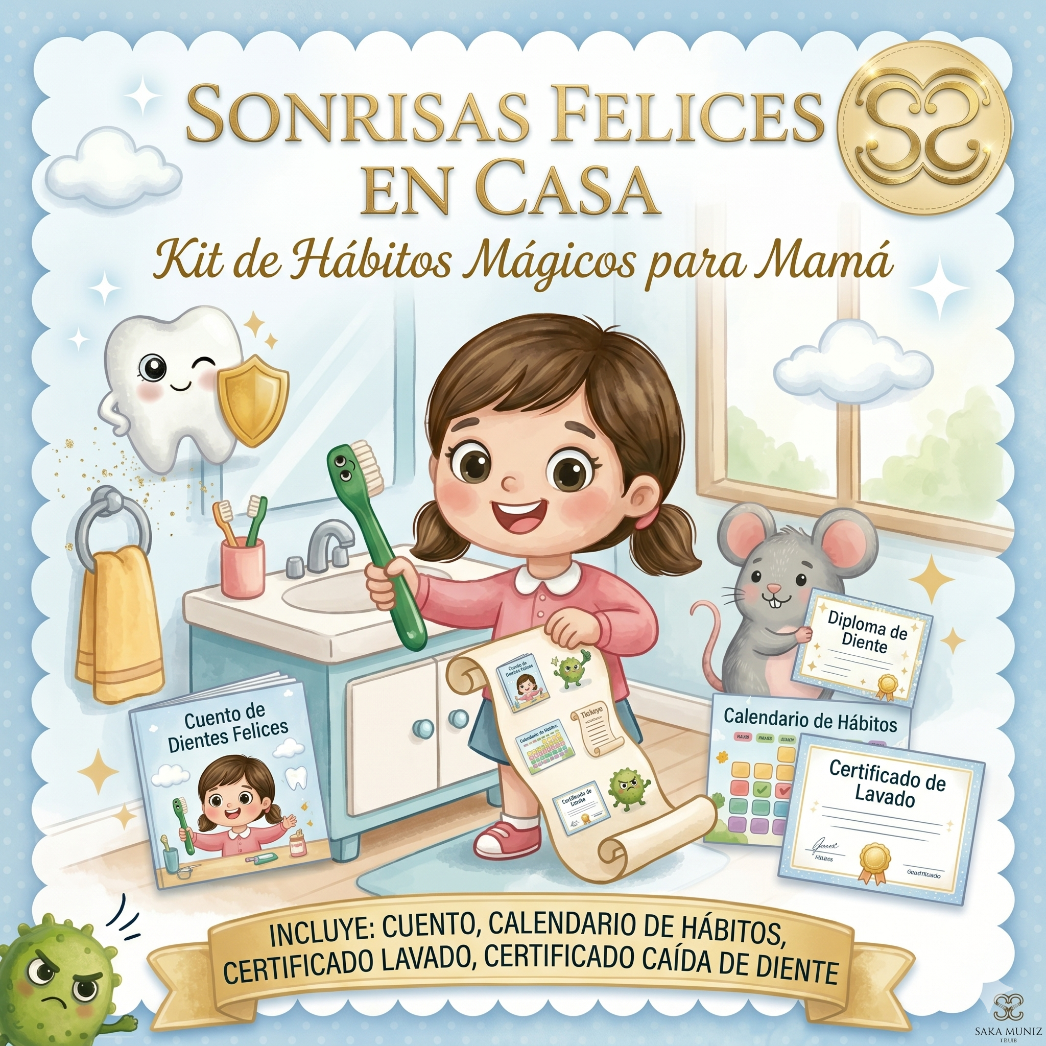 KIT Sonrisas Felices en Casa (Para Padres)