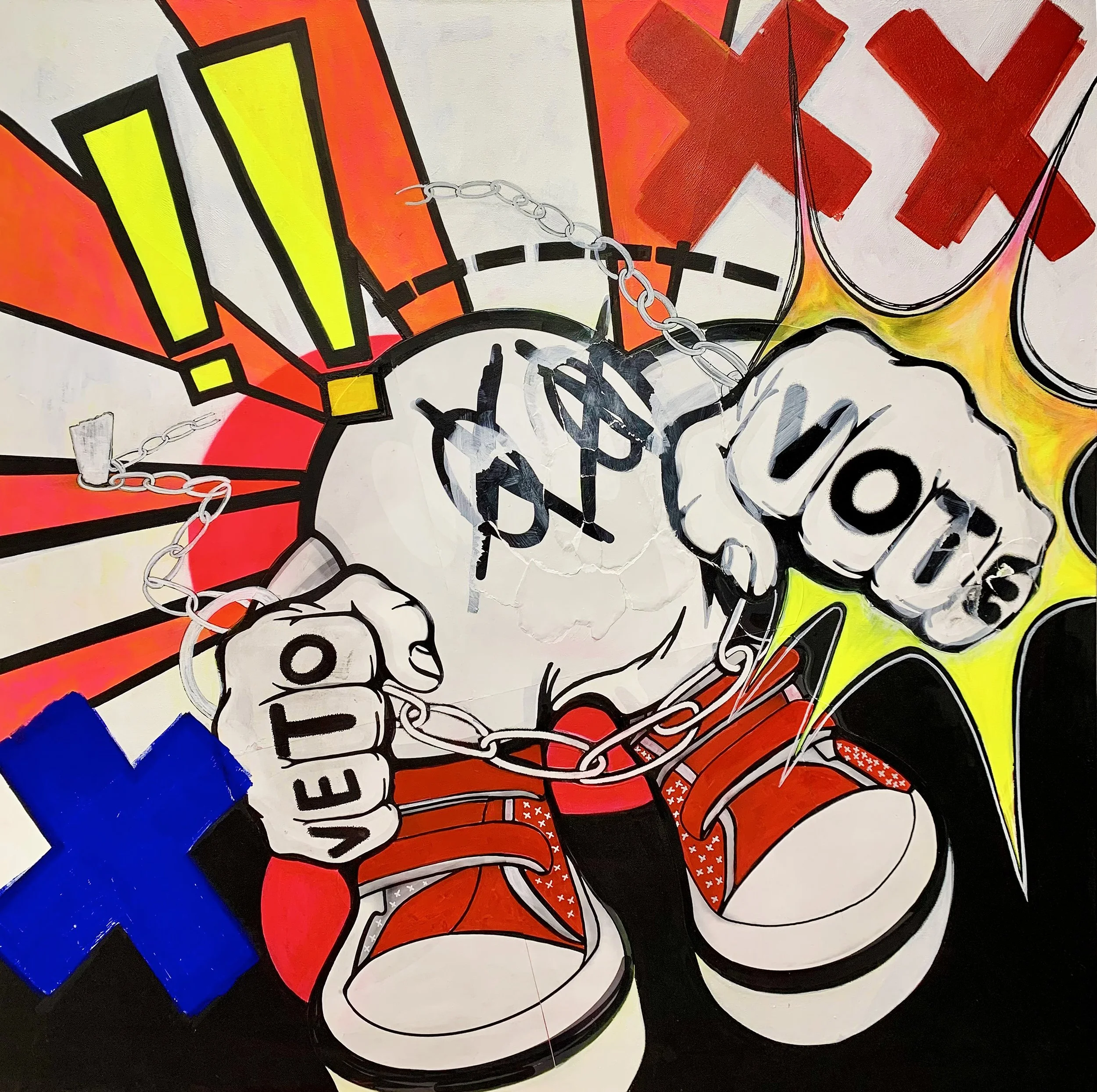 Ballot Box  |
2024
Mixed Media
60 x 60 x 2.5 