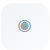 Empty white and gray circular icon with a small dot in the center, on a white background.