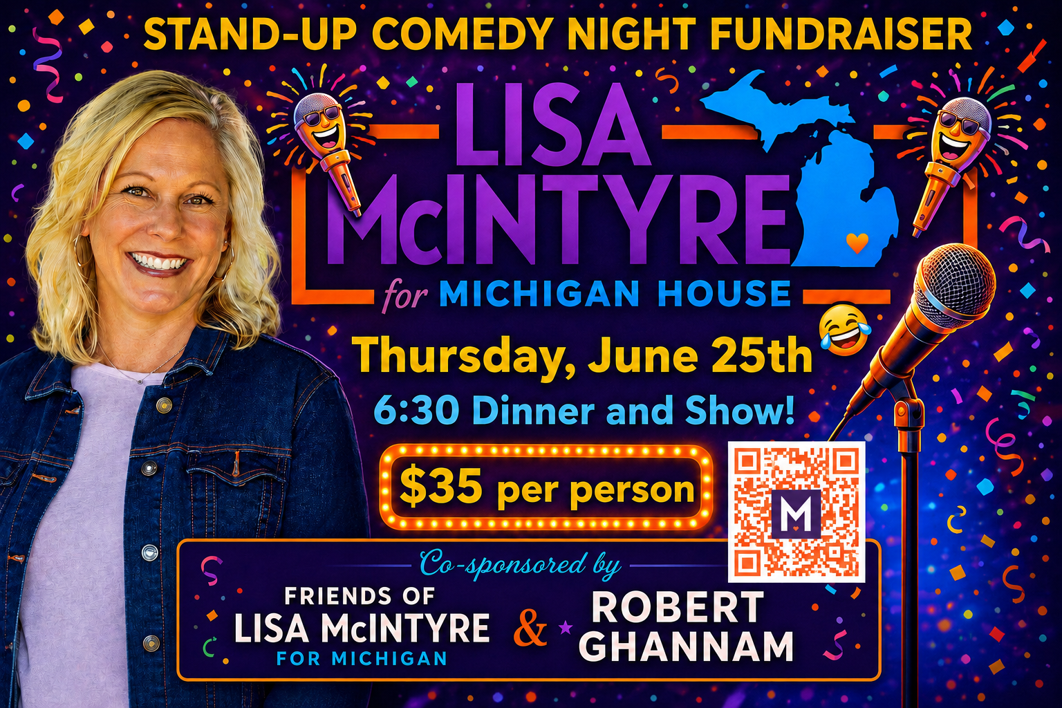 Stand up for McIntyre for Michgan House
