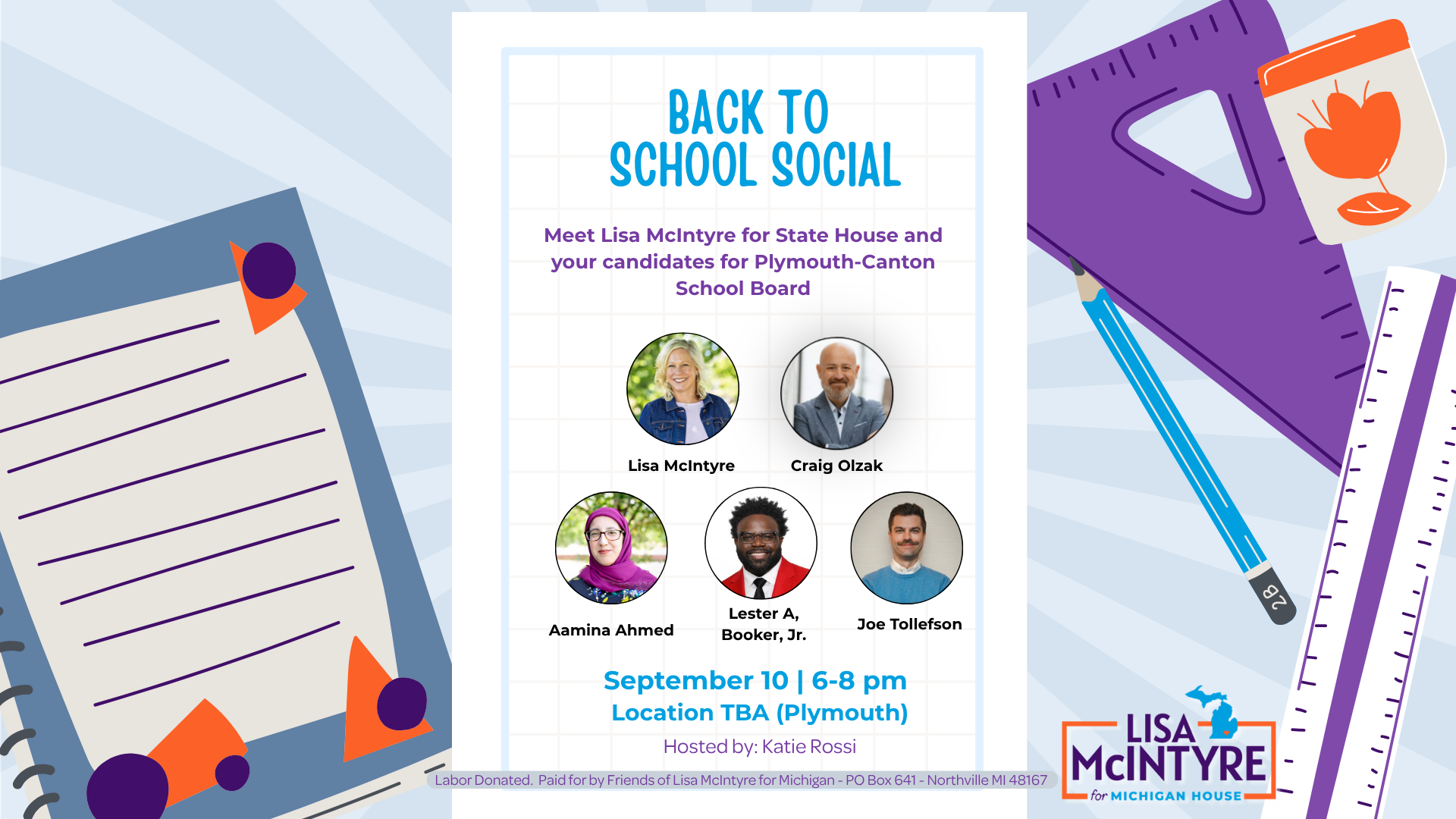 Back to School Social