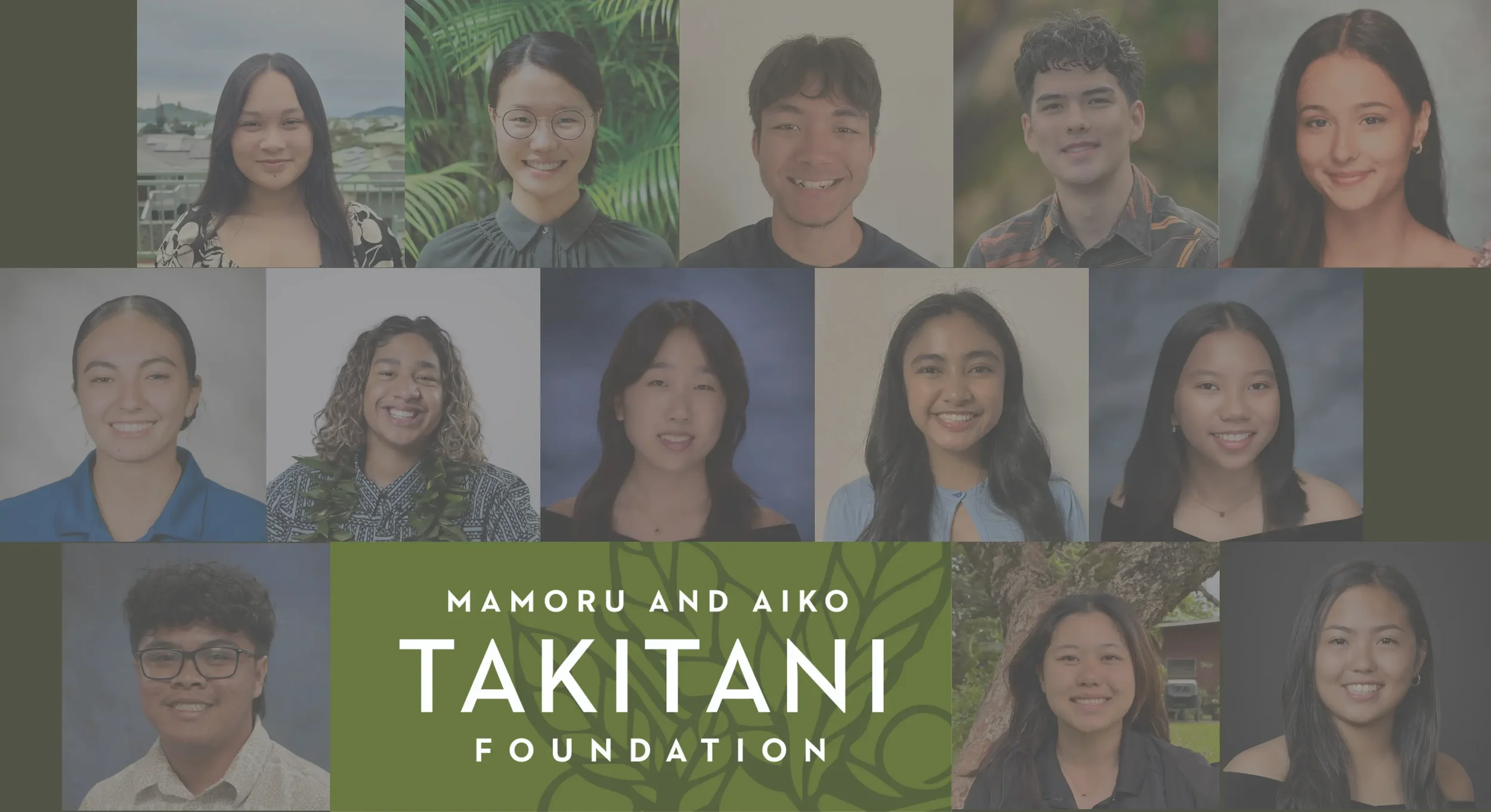 The 2026 Takitani Legacy Scholarship Winners