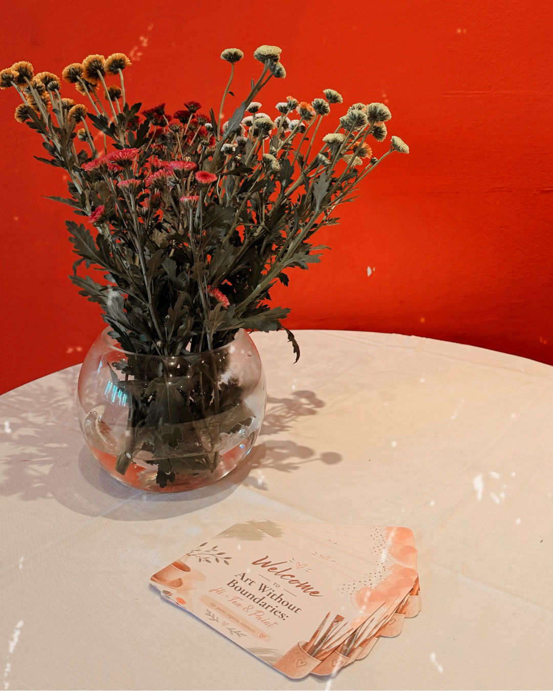 Art Without Boundaries: Join Us for Our Upcoming Hi-Tea &amp; Paint Experience
