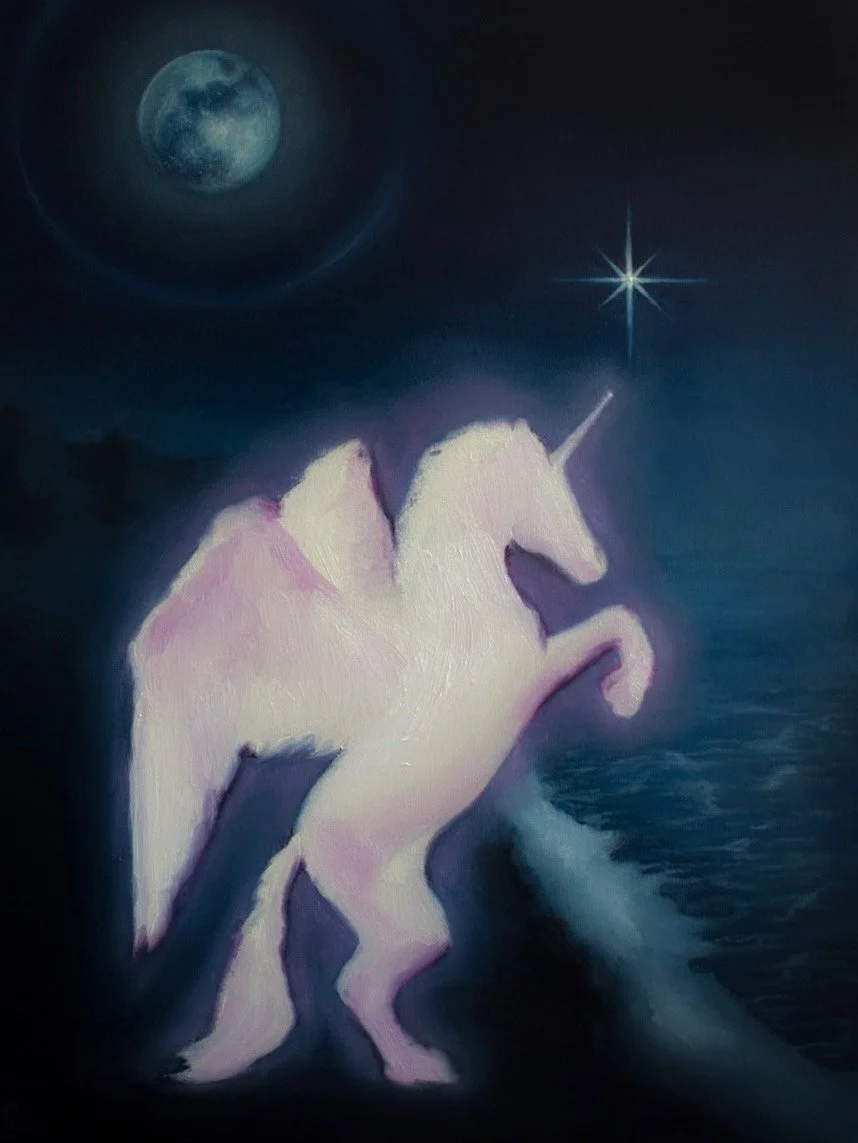Lunar Illusions | 
Oil on canvas | 
18 x 24 in. | 
2026