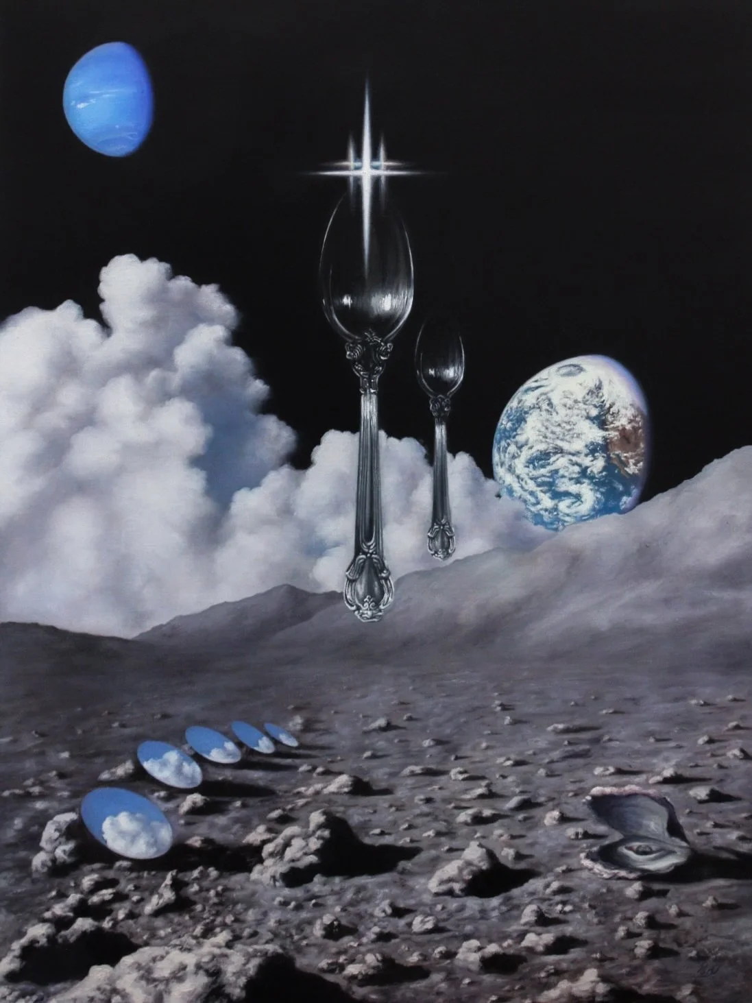 The Illusive Superior | 
Oil on linen | 
30 x 40 in. | 
2026 