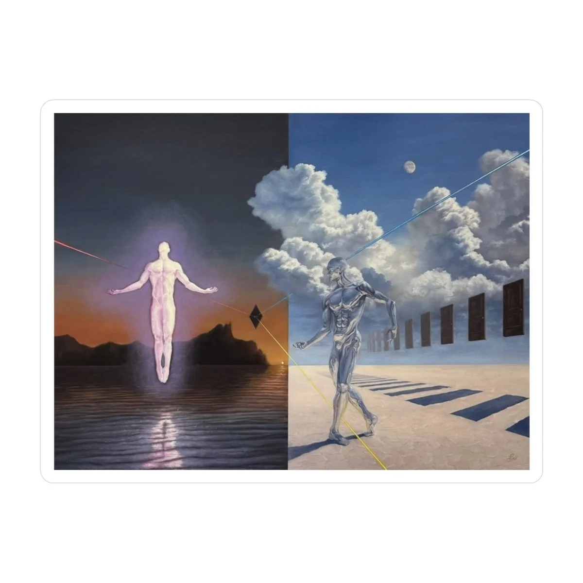 The Metamorphosis of Man- Vinyl Sticker