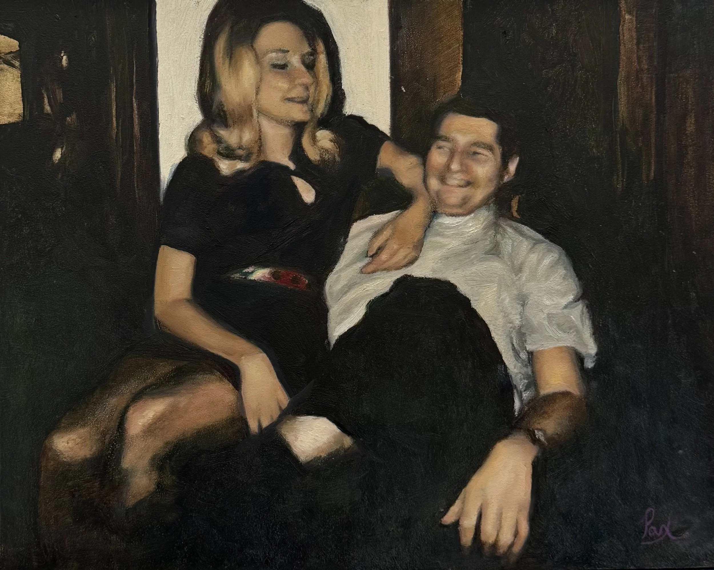 Grandma and Grandpa | oil on panel | 8 x 10 in. | 2026
