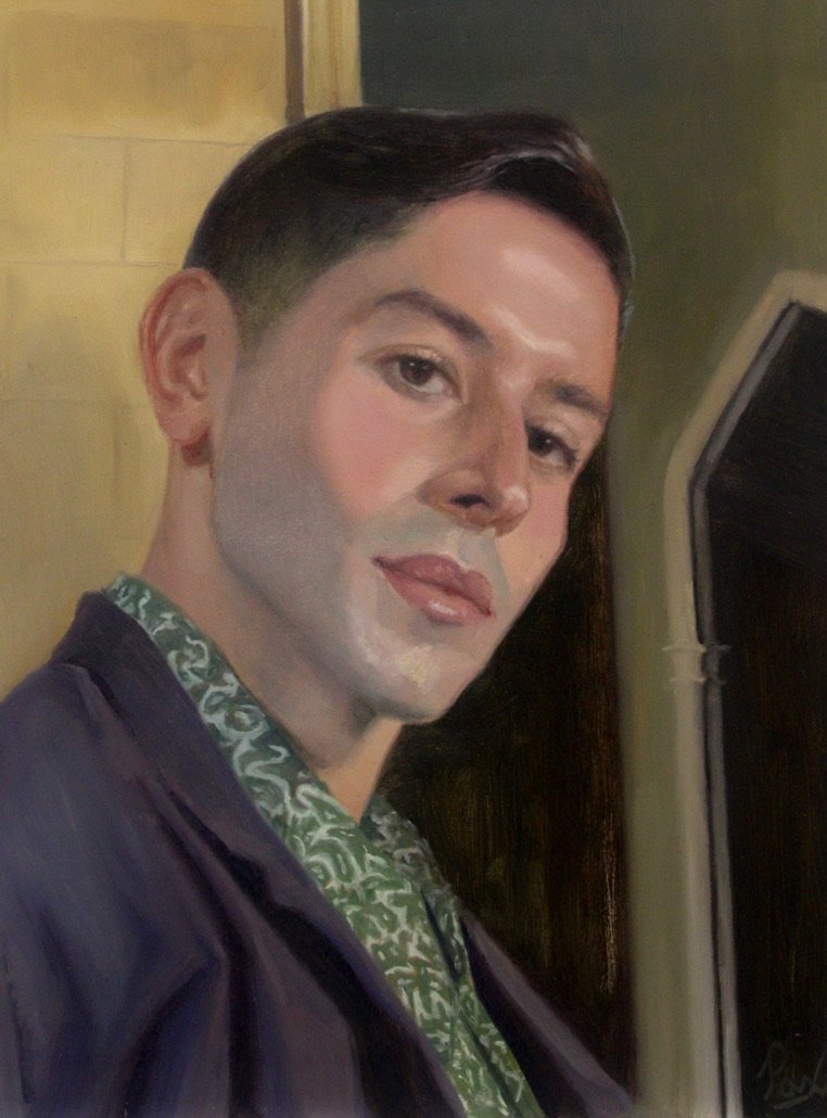 Portrait Commission | Oil on panel | 9 x 12 in. | 2025