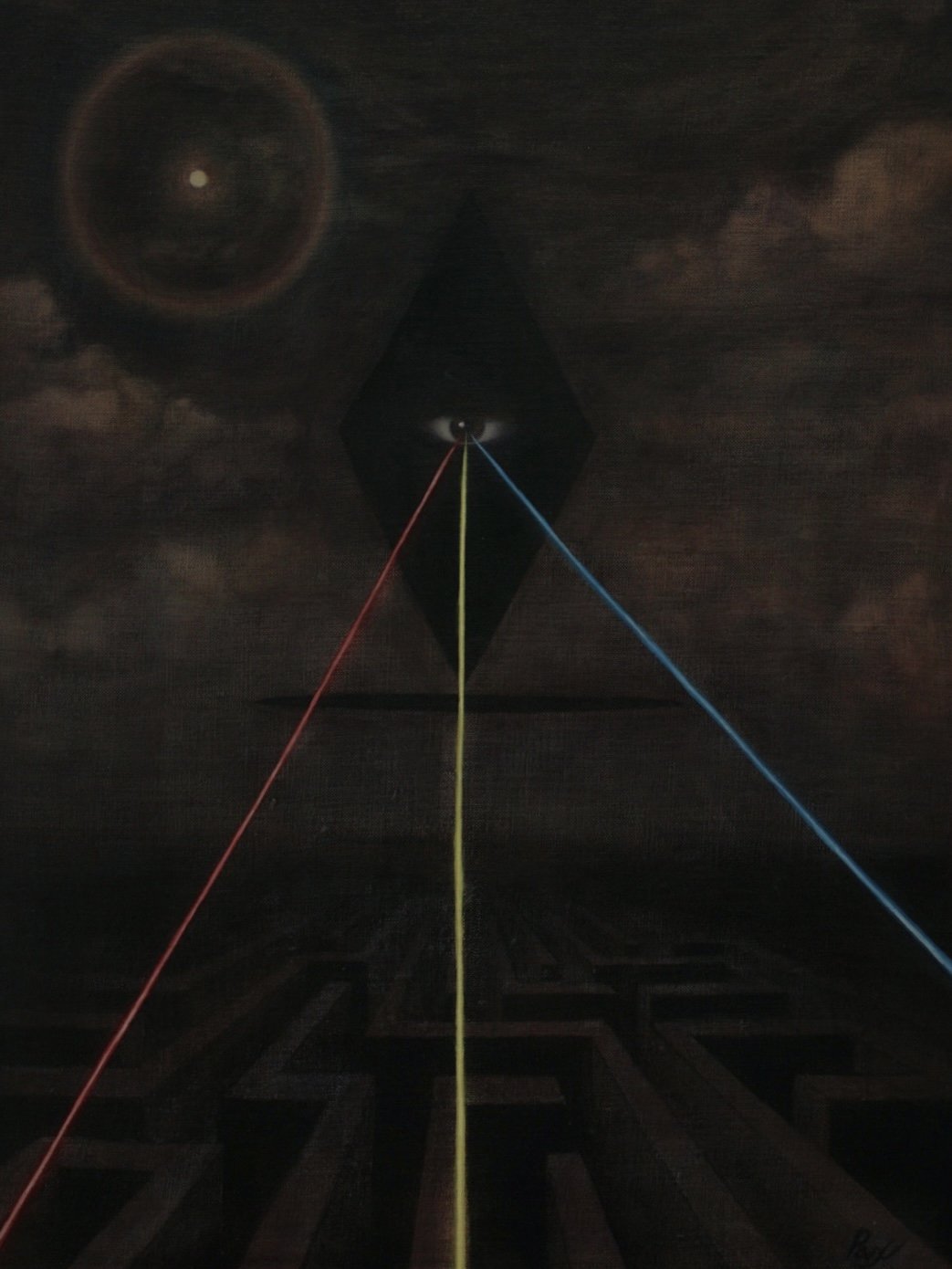 The Visitor | 
Oil on mounted linen | 
18 x 24 in. | 
2026