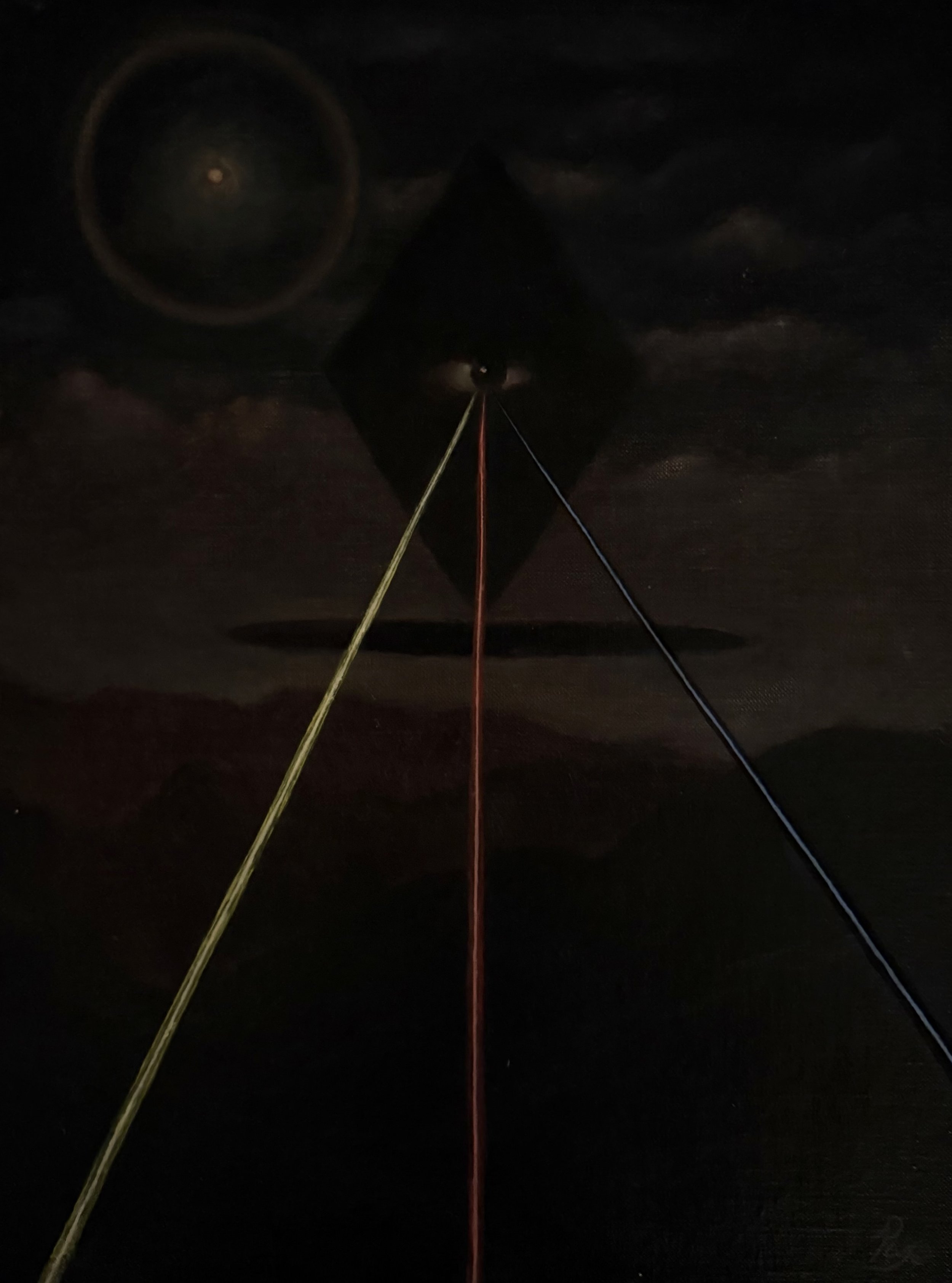 The Visitor | 
Oil on mounted linen | 
12 x 16 in. |
2025