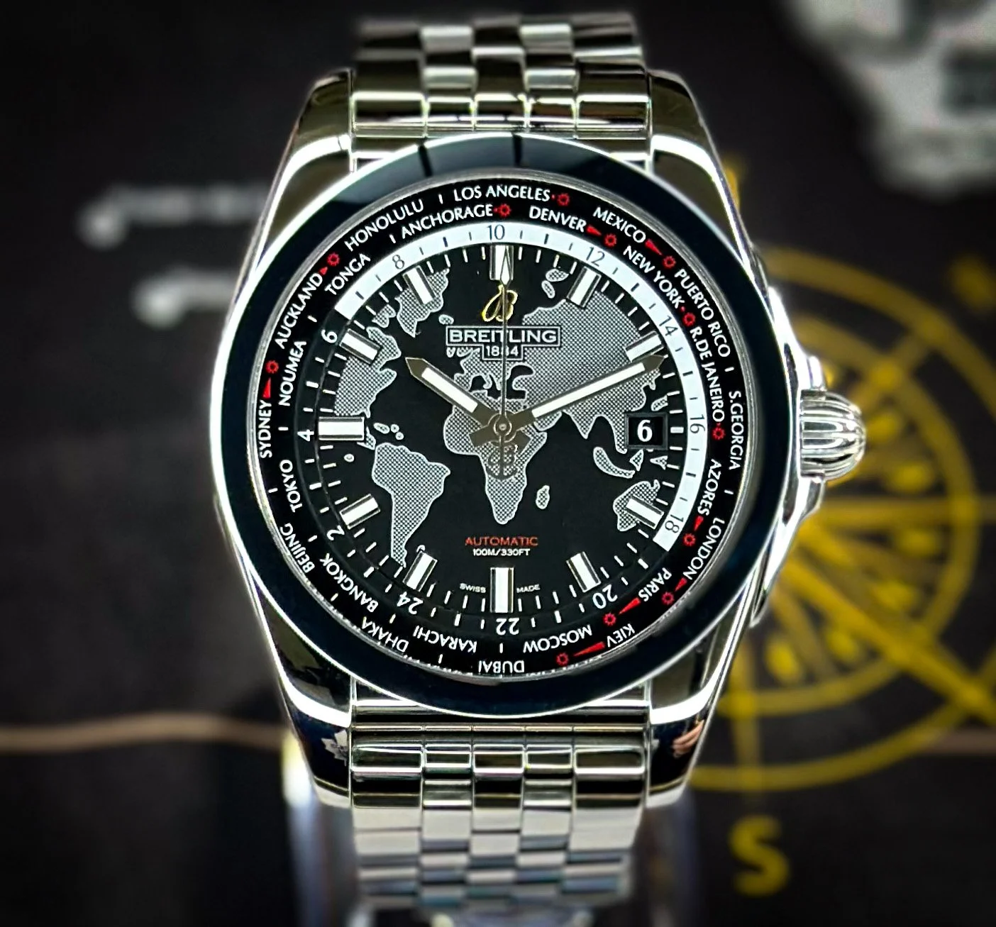 Breitling Galactic Unitime WB3510U4.BD94.375A World Time