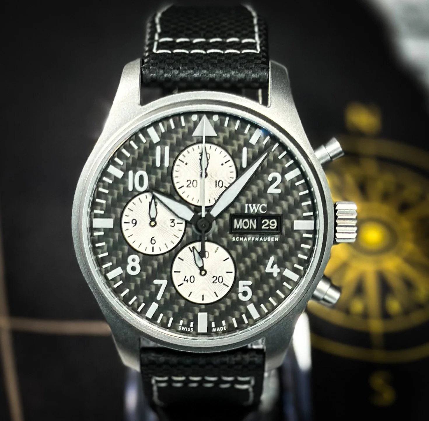 IWC Pilot's Watch AMG Carbon Fiber Titanium IW377903