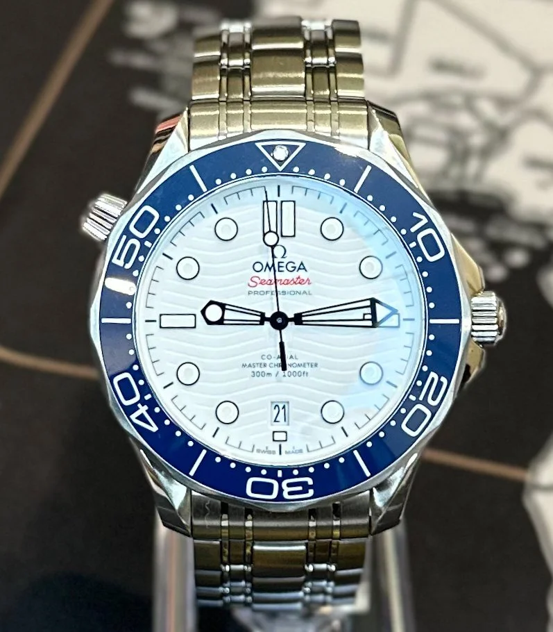 Omega Seamaster Diver White Wave Tokyo 522.30.42.20.04.001